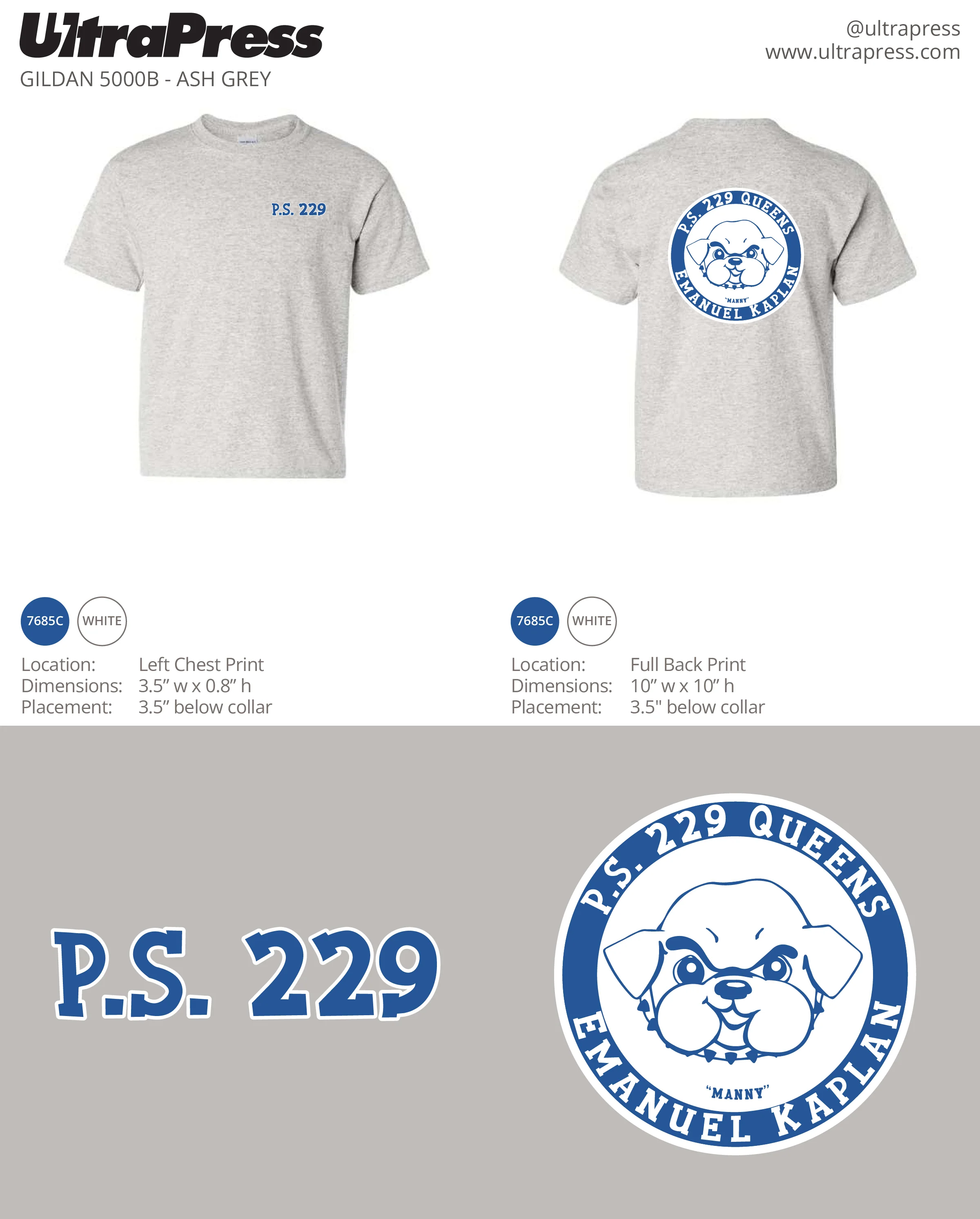 UP-SP-67230 P.S. 229 PTA Shirts (Bulk) - Image 3