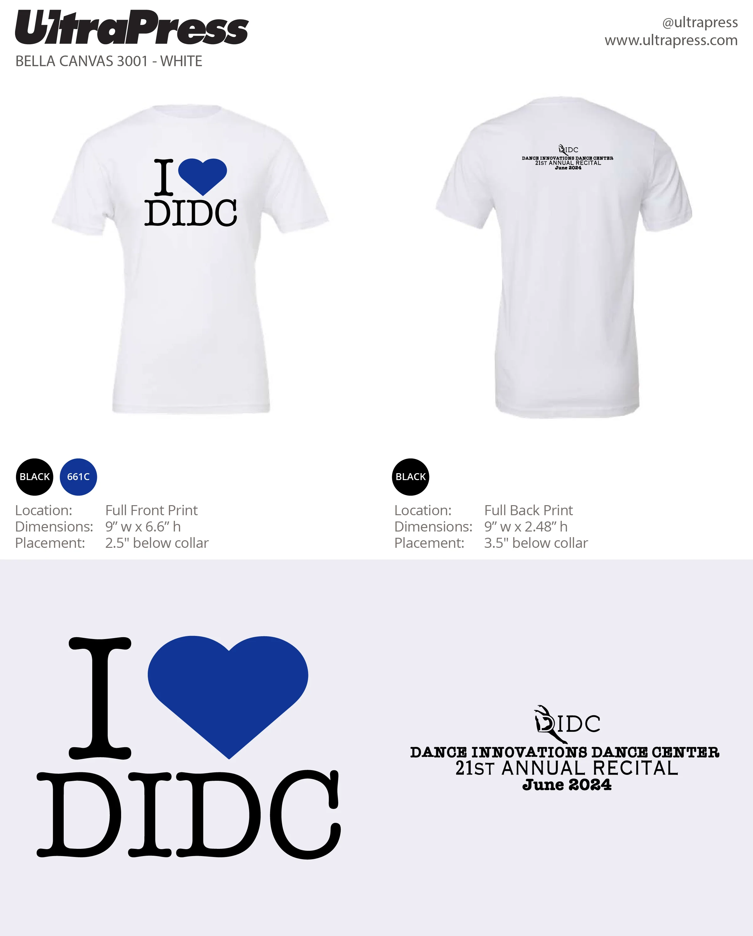 UP-SP-67271 I Love DIDC 2024 - 200 Min Qty (BULK) - Image 3