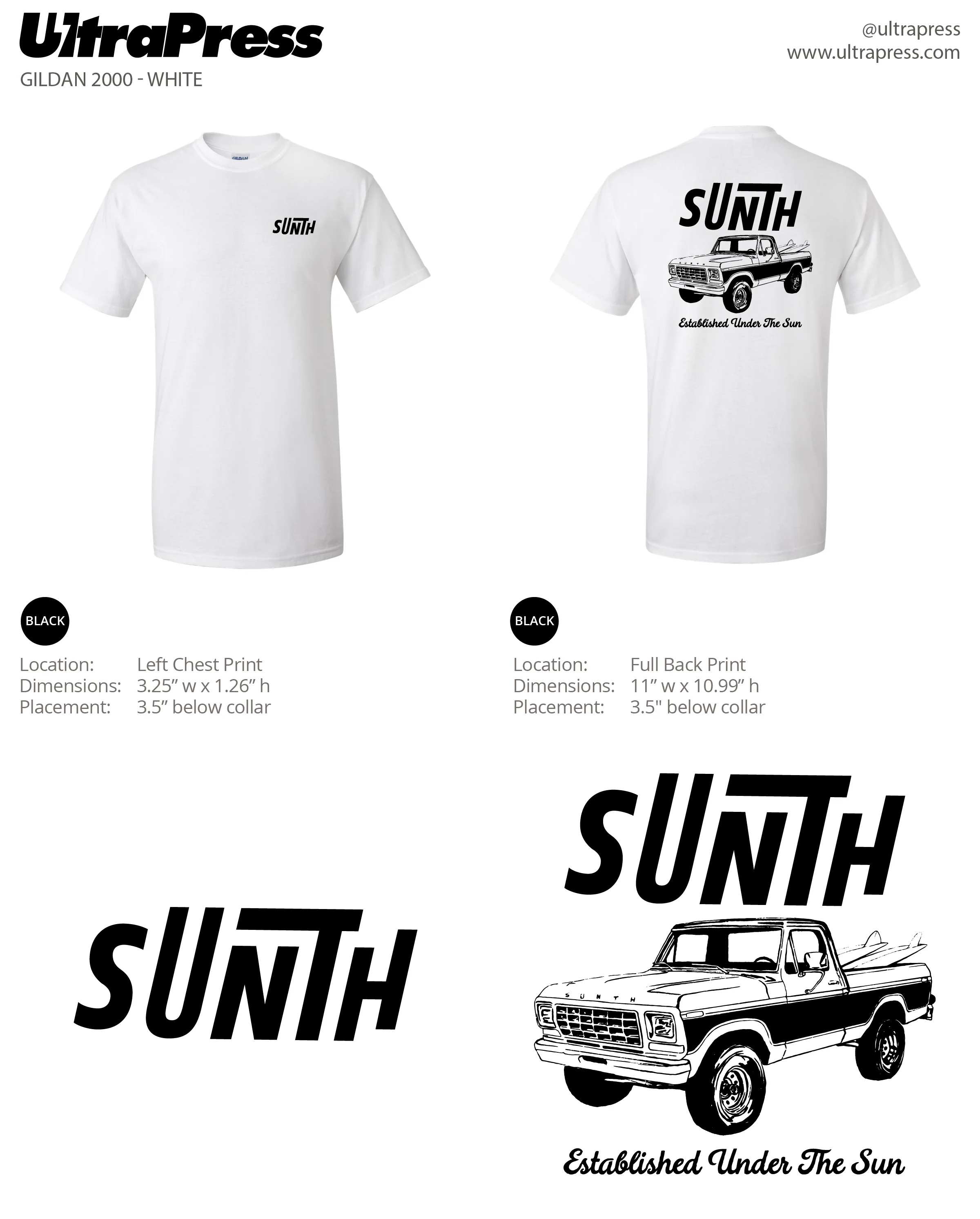 UP-SP-67471 Sunth Truck 2024 - Kaiden - 100 Min Qty (BULK)