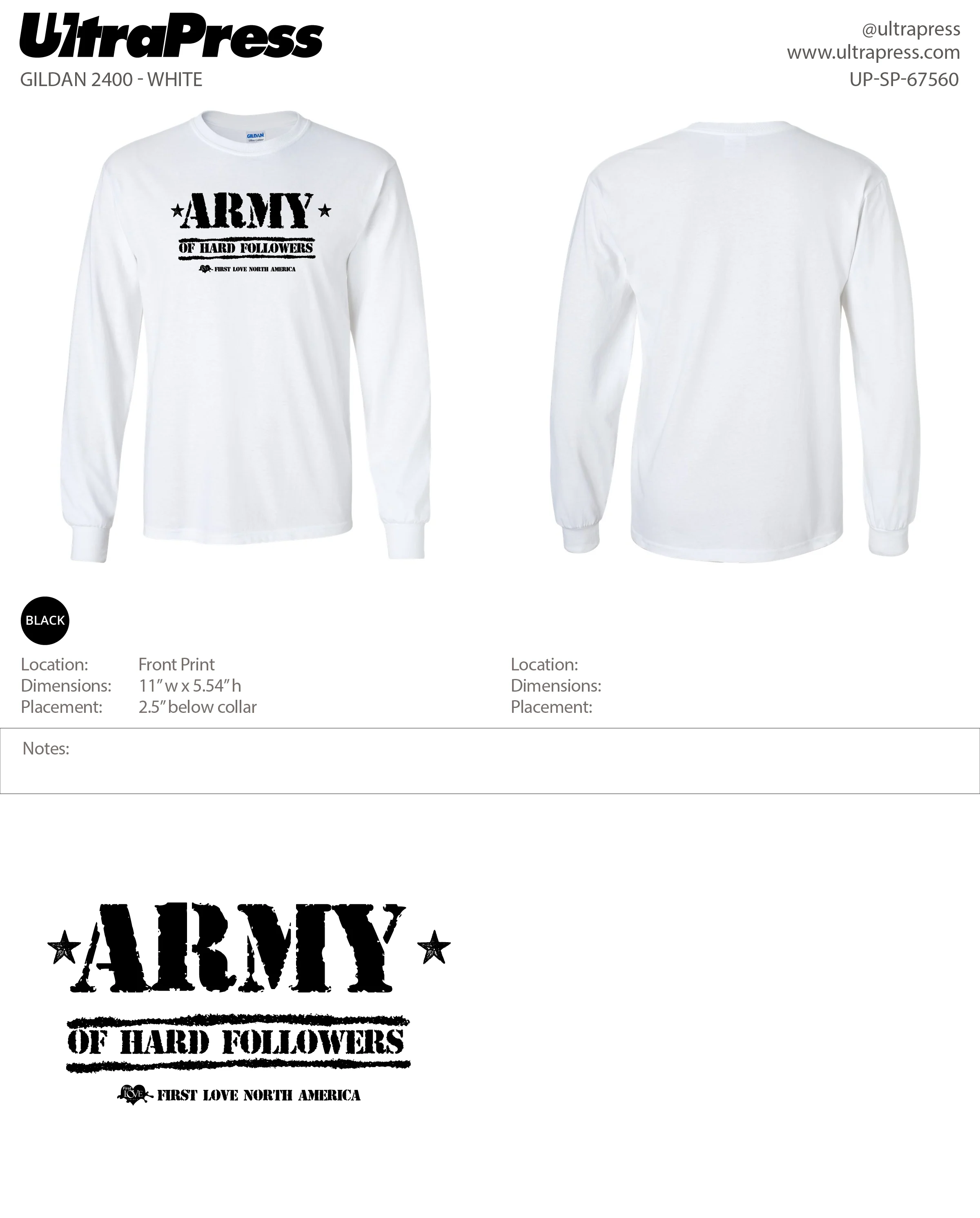 UP-SP-67560 Lighthouse International - Army - 72 Min Qty (BULK) - Image 3