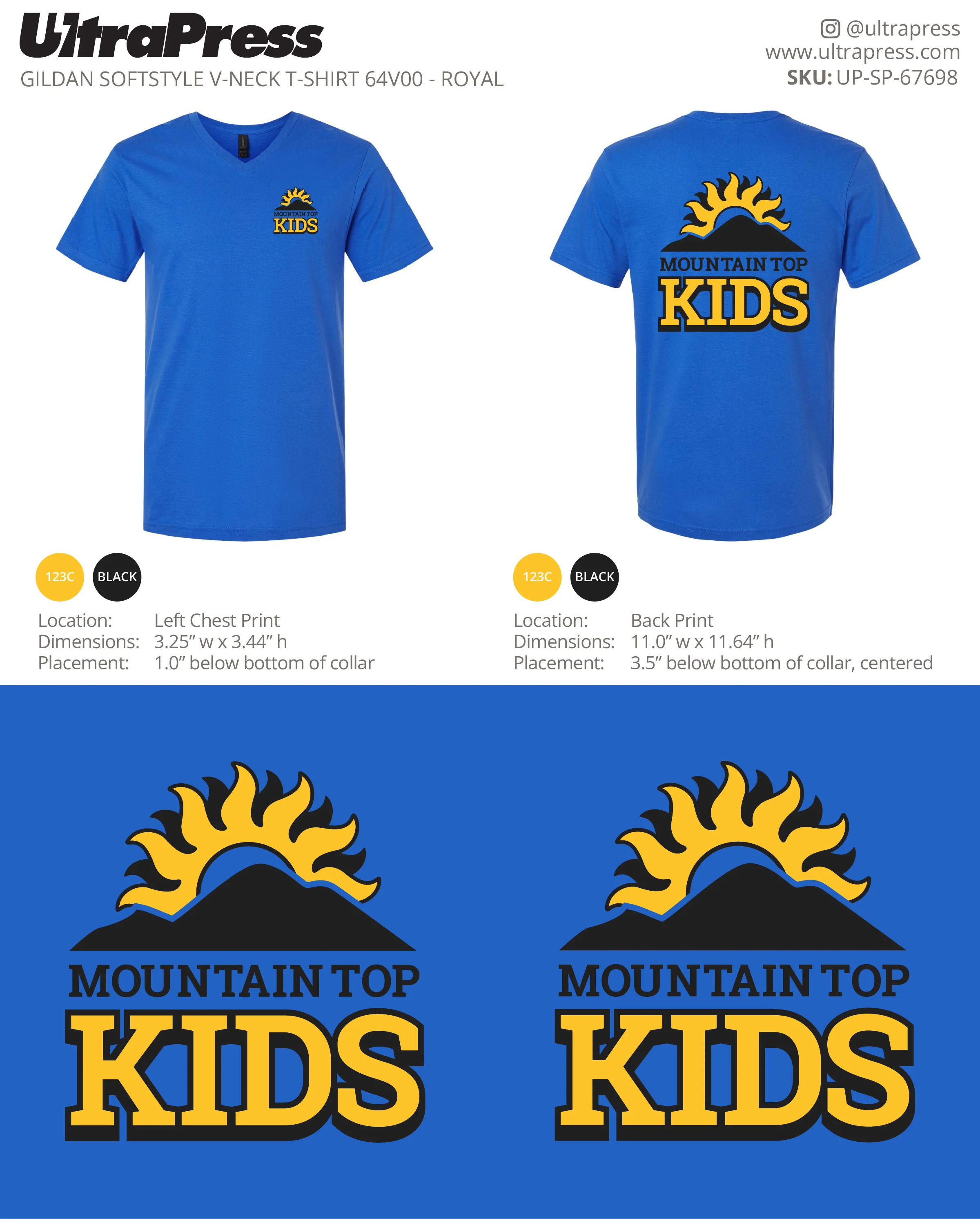UP-SP-67698 Mountain Top Kids 2024 (2 INKS) - Victoria Kochanski 100 Min Qty (Bulk) - Image 2