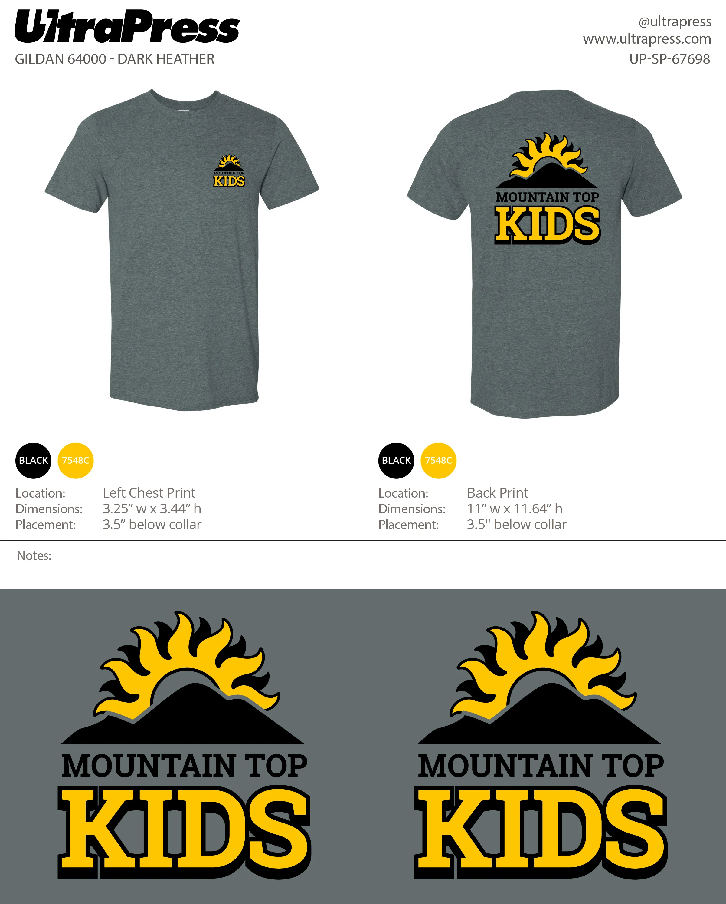 UP-SP-67698 Mountain Top Kids 2024 - Victoria Kochanski (Softstyle Tee) - 100 Min Qty (BULK)