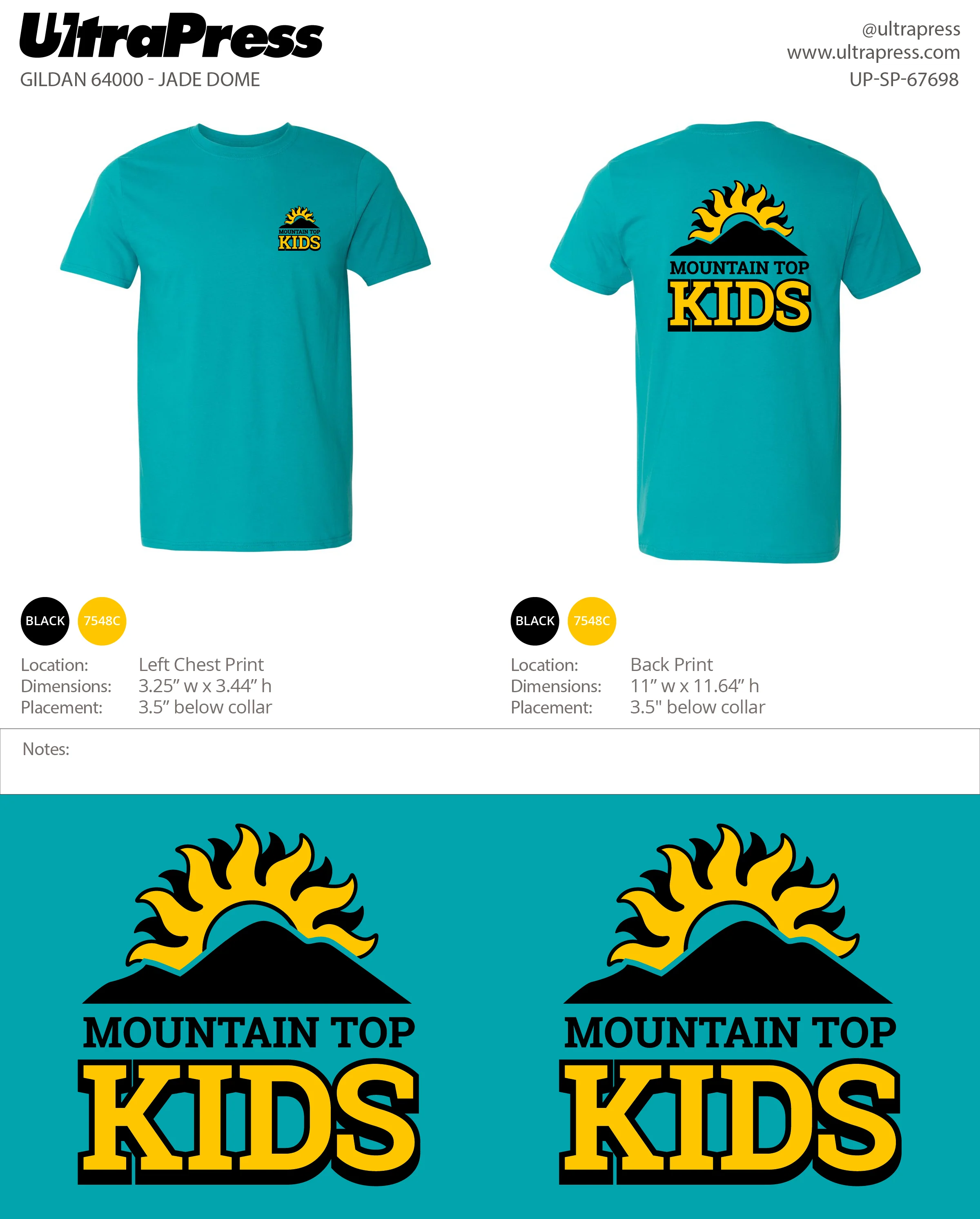 UP-SP-67698 Mountain Top Kids 2024 - Victoria Kochanski (Softstyle Tee) - 100 Min Qty (BULK) - Image 2