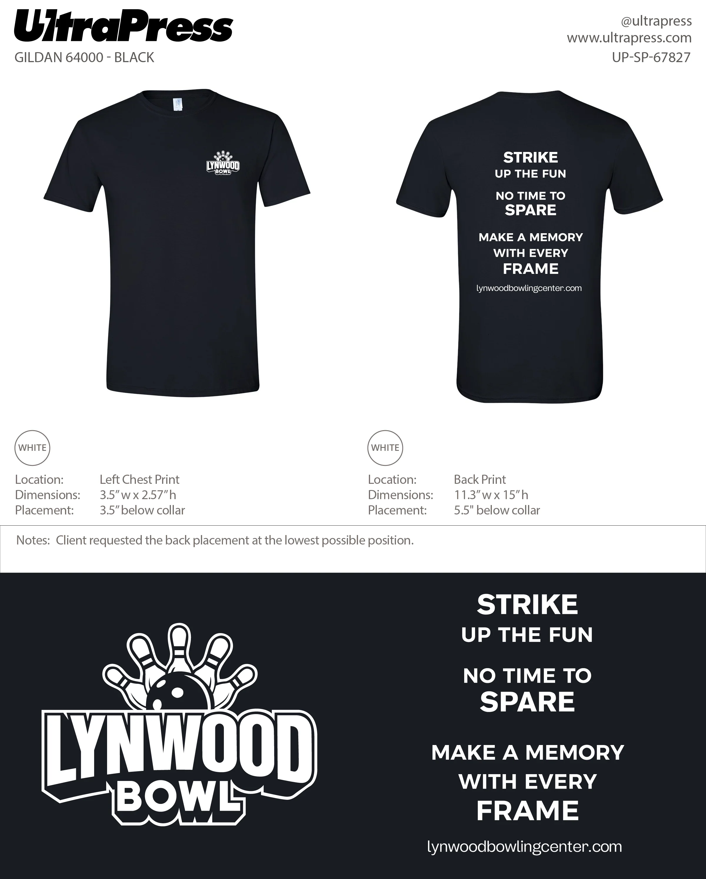UP-SP-67827 Lynwood Bowl - Jake Hayes 100 Min Qty (Bulk)