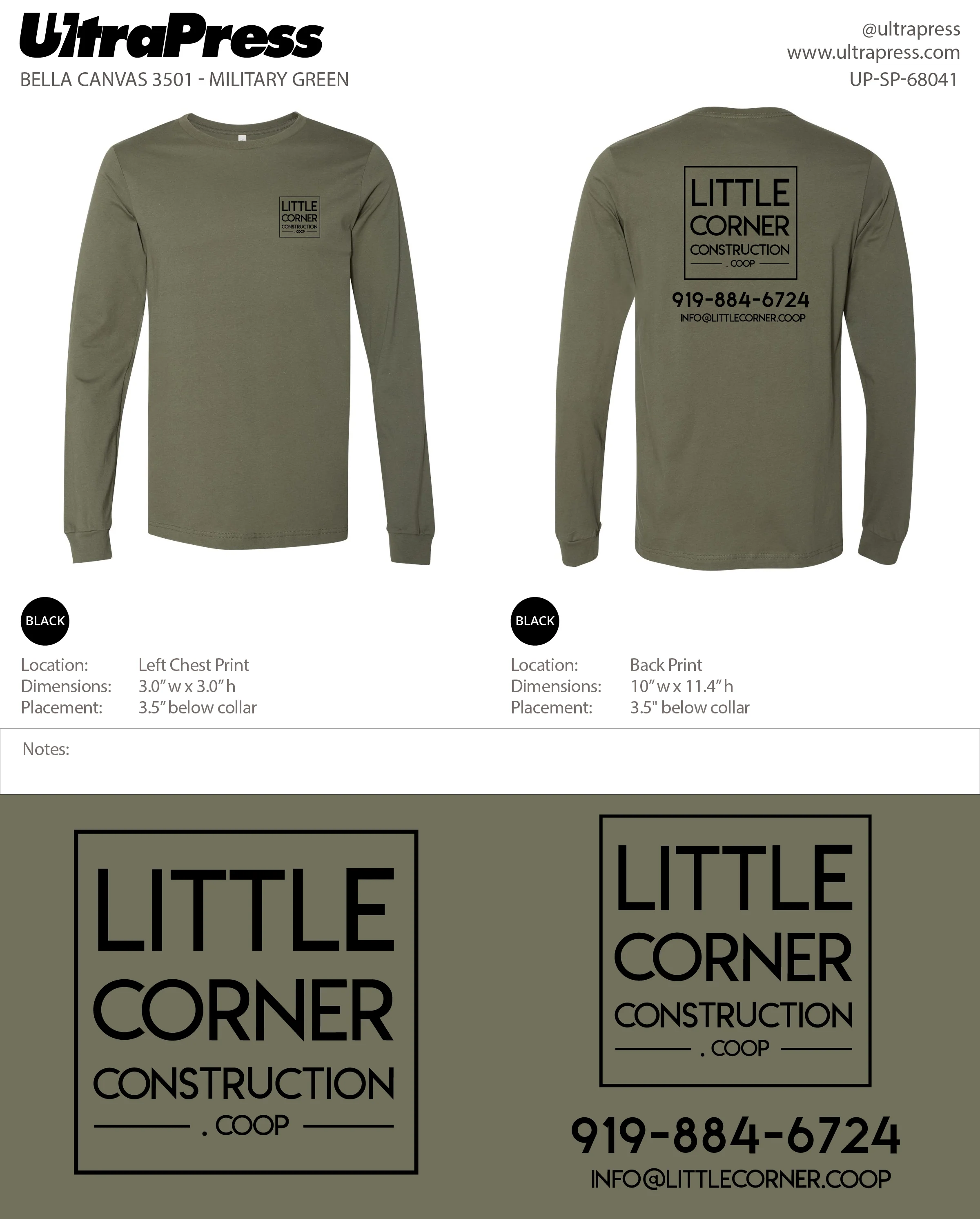UP-SP-68041 Little Corner Construction (Black Ink) - Jasmin 24 Min Qty (Bulk) - Image 3