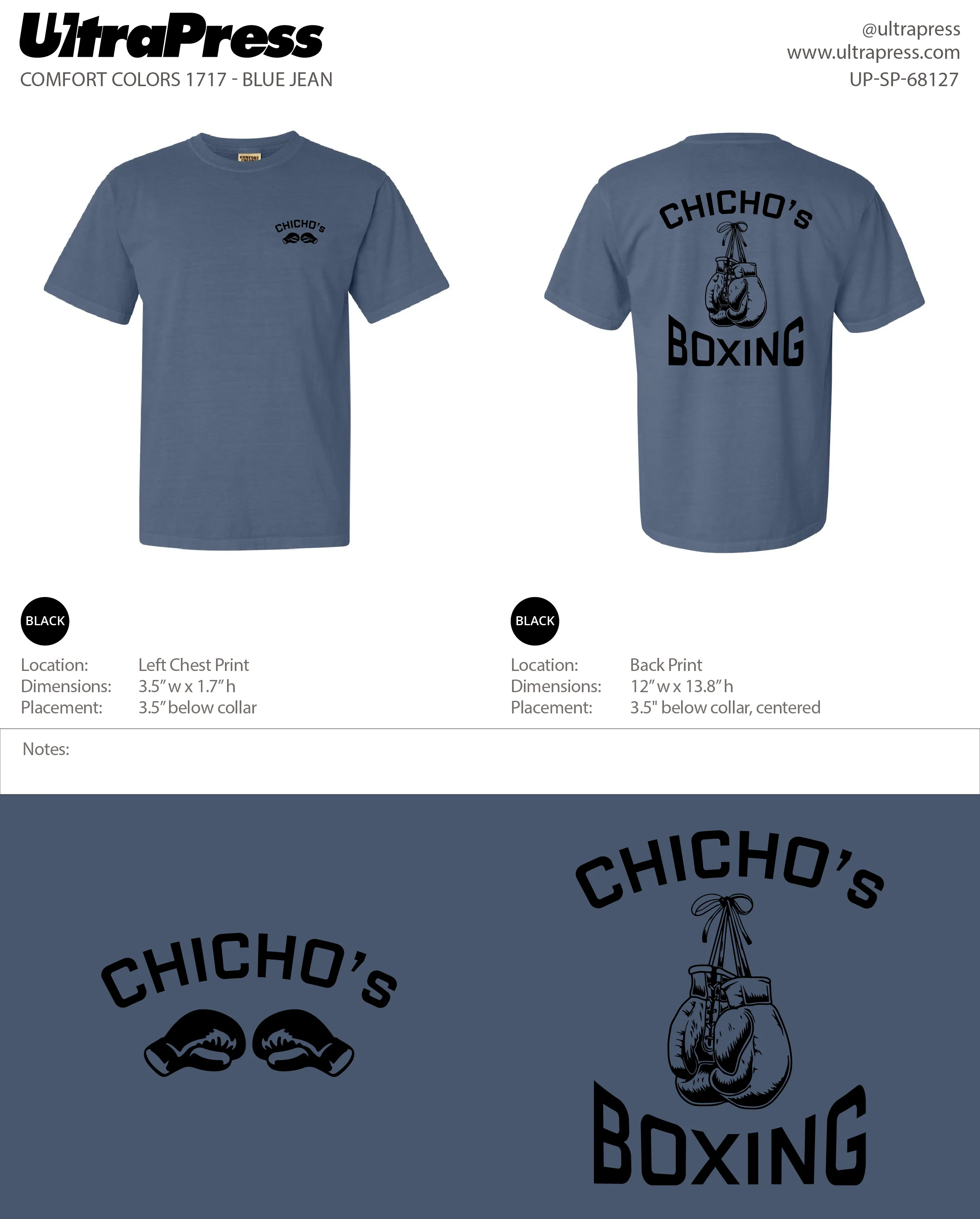 UP-SP-68127 Chicho's Boxing - Alex Reluzco 24 Min Qty (Bulk)