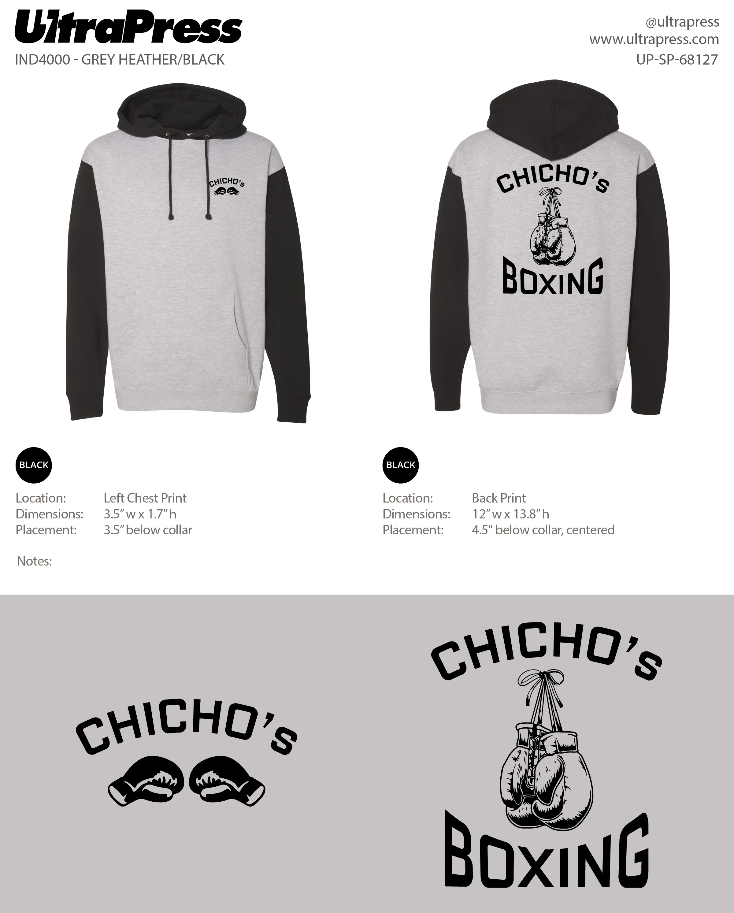 UP-SP-68127 Chicho's Boxing - Alex Reluzco 24 Min Qty (Bulk) - Image 3