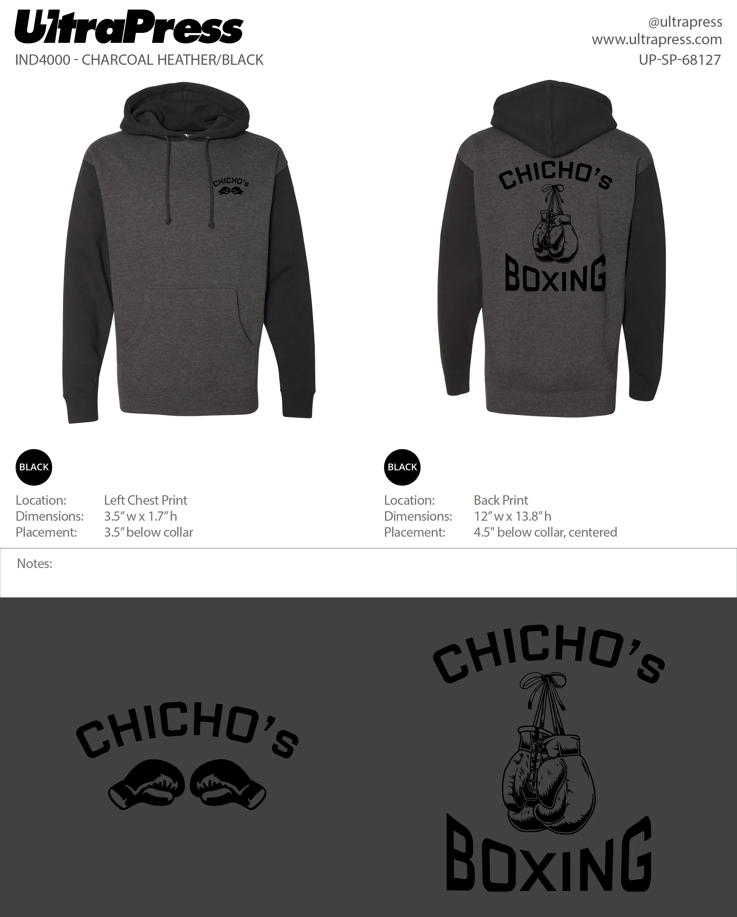 UP-SP-68127 Chicho's Boxing - Alex Reluzco 24 Min Qty (Bulk) - Image 4