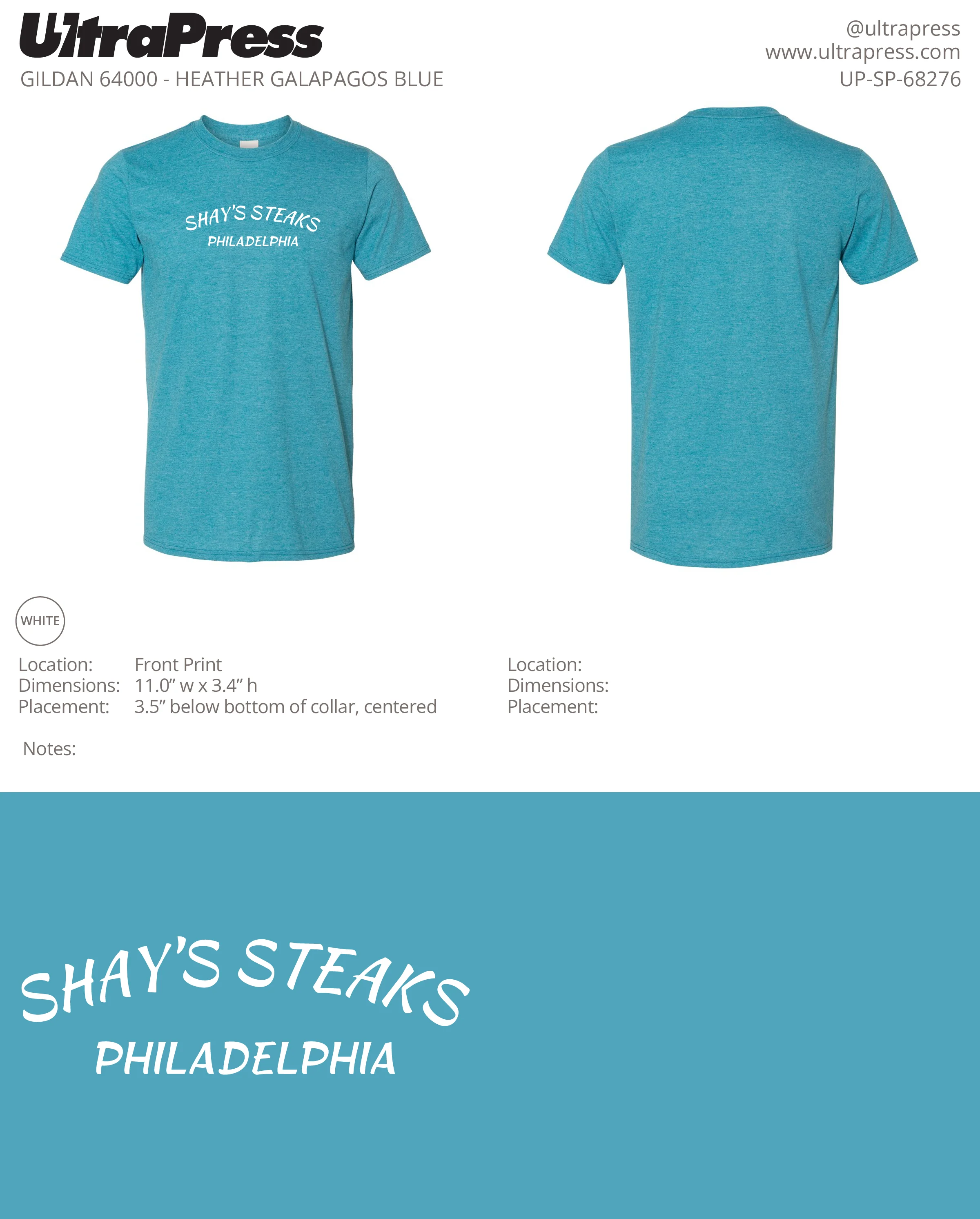 UP-SP-68276 Shay's Philadelphia - Scott Diclaudio 100 Min Qty (Bulk) - Image 7