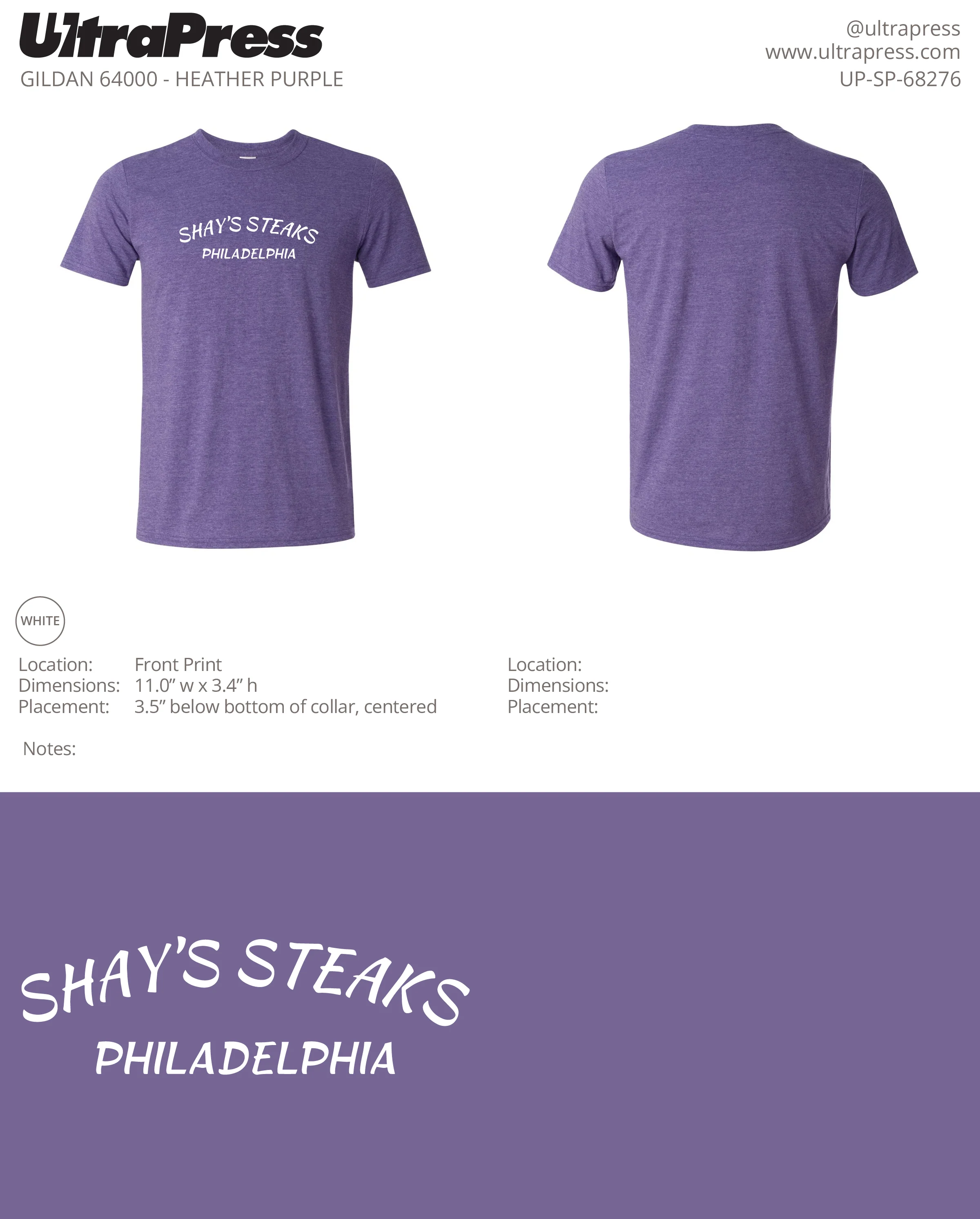 UP-SP-68276 Shay's Philadelphia - Scott Diclaudio 100 Min Qty (Bulk) - Image 8