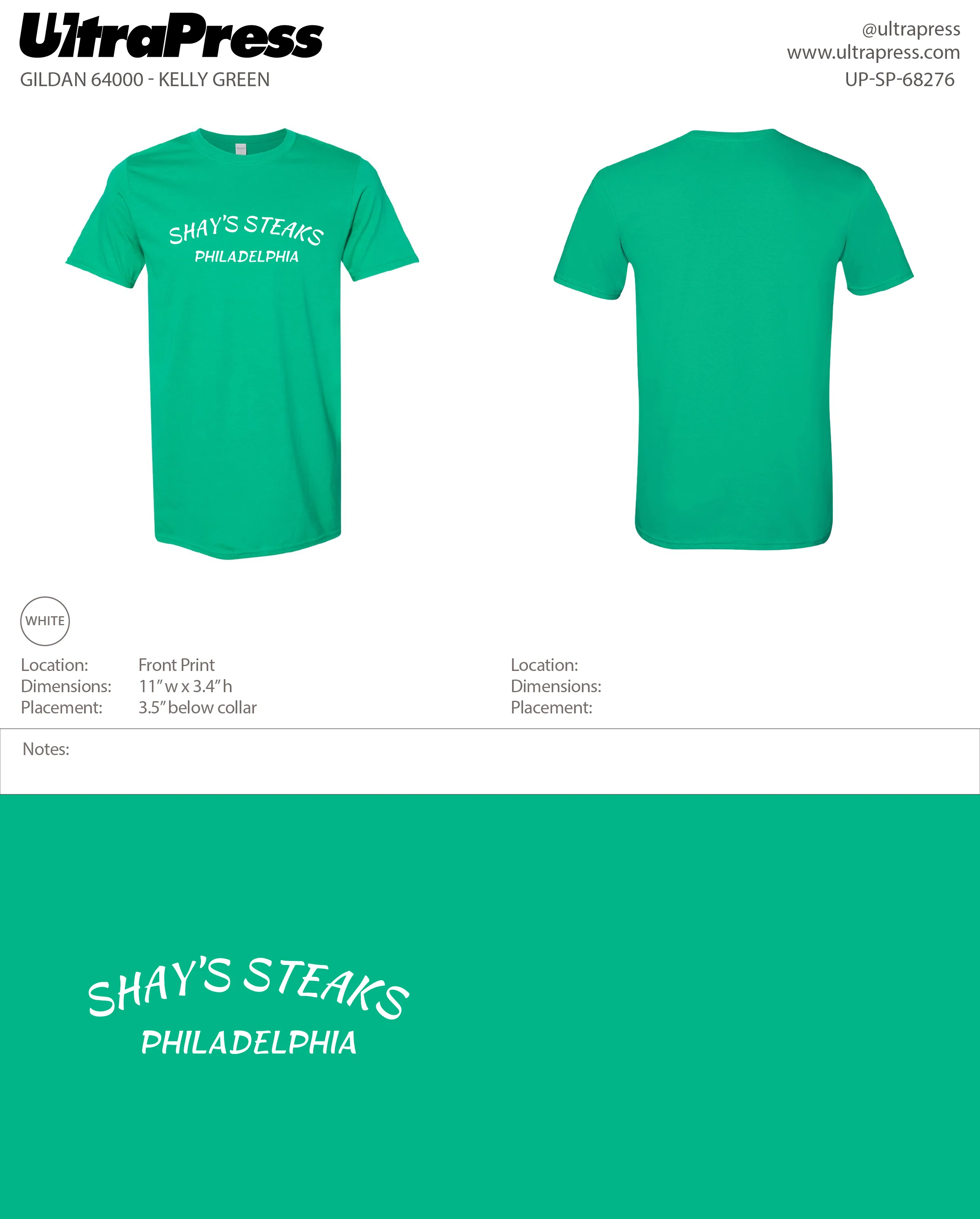 UP-SP-68276 Shay's Philadelphia - Scott Diclaudio 100 Min Qty (Bulk) - Image 9