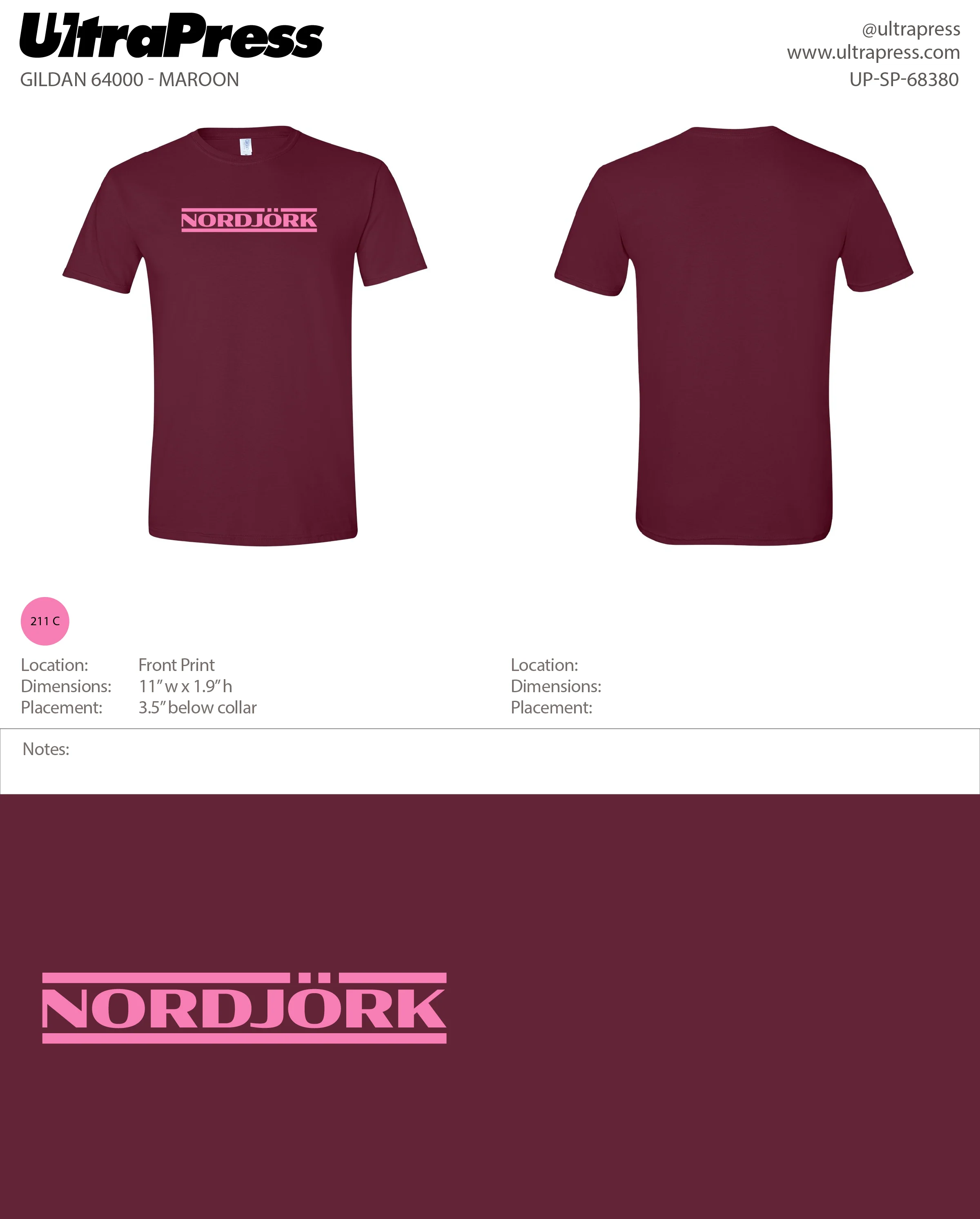 UP-SP-68380 Nordjork - Jennifer Vona 100 Min Qty (Bulk) - Image 2