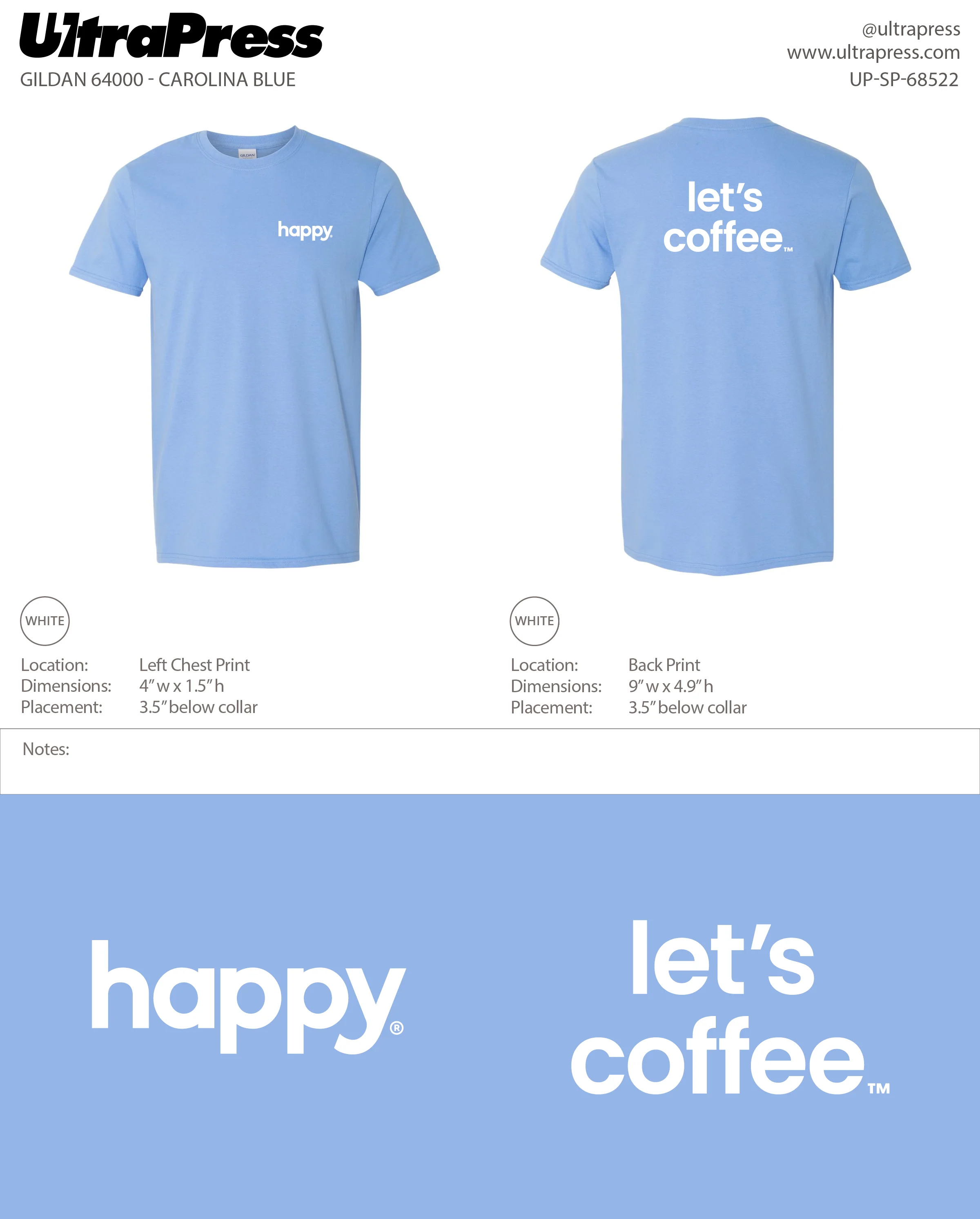 UP-SP-68522 Happy Let's Coffee - Craig Dubitsky 100 Pieces Package (Bulk) - Image 3