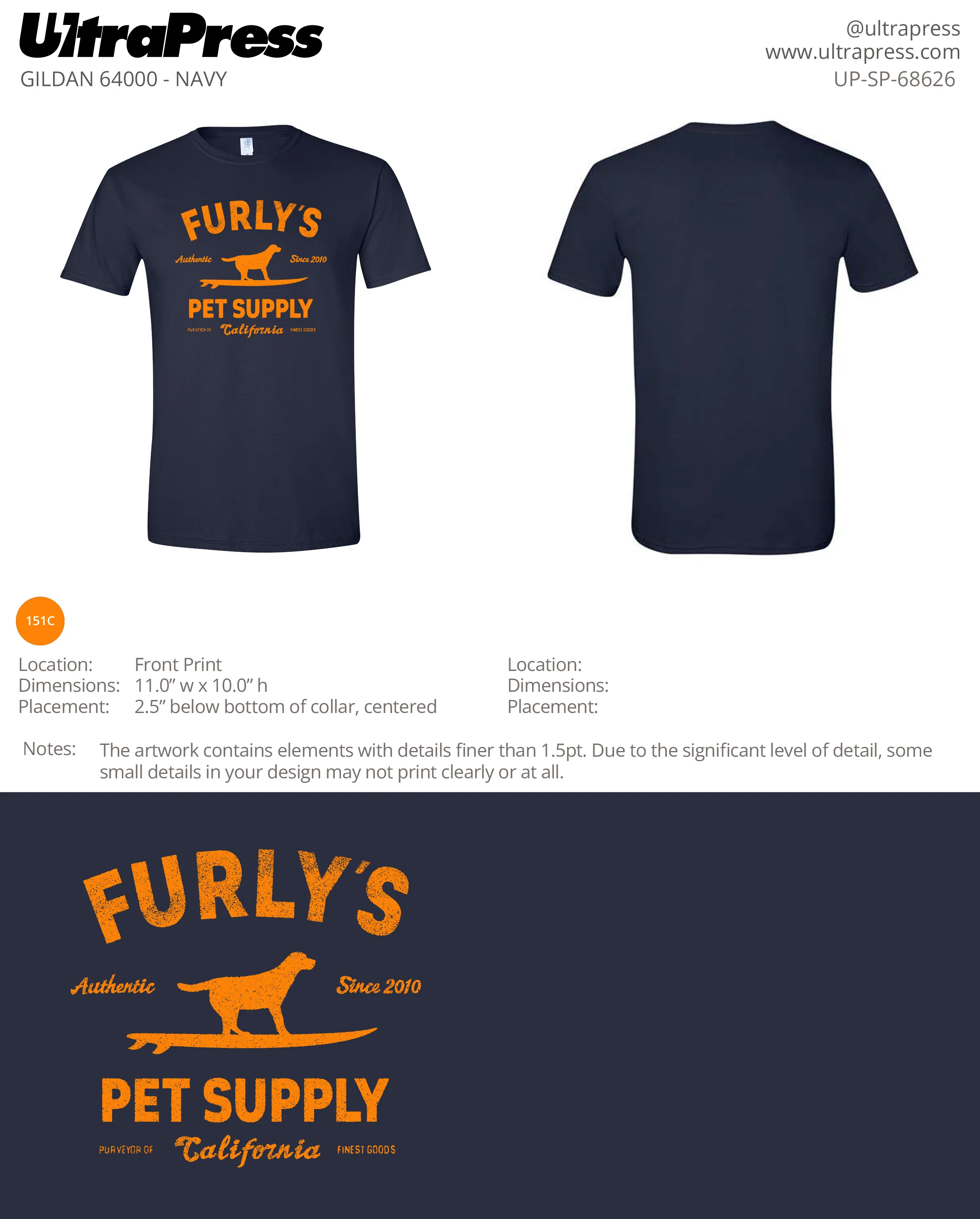 UP-SP-68626 Furly’s Pet Supply - Geoff Schroer 100 Min Qty (Bulk) - Image 2