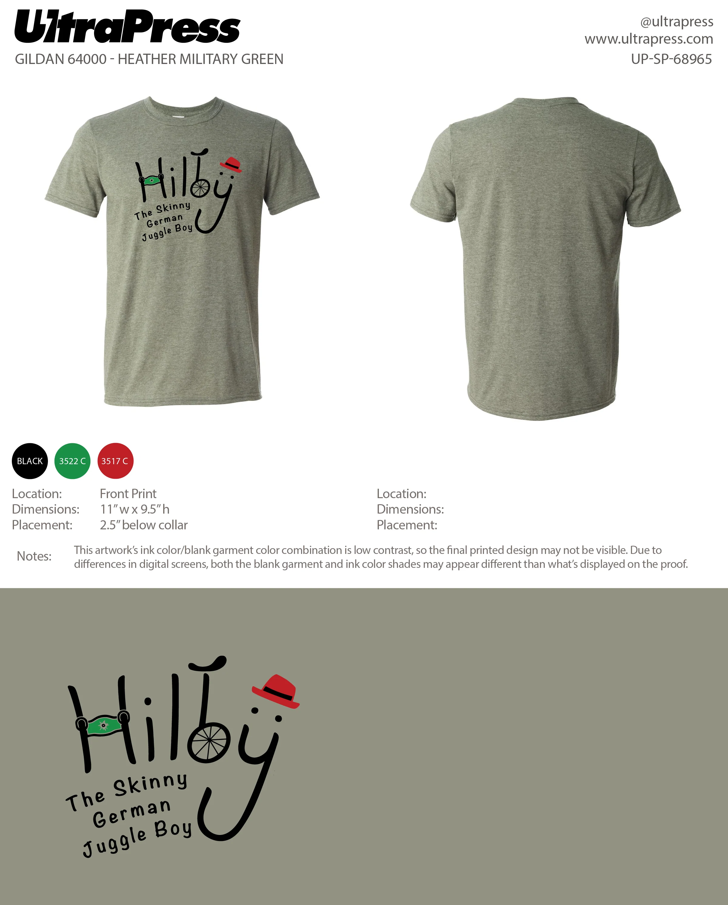 UP-SP-68965 Hilby - Michael Hilby 100 Min Qty (Bulk) - Image 3