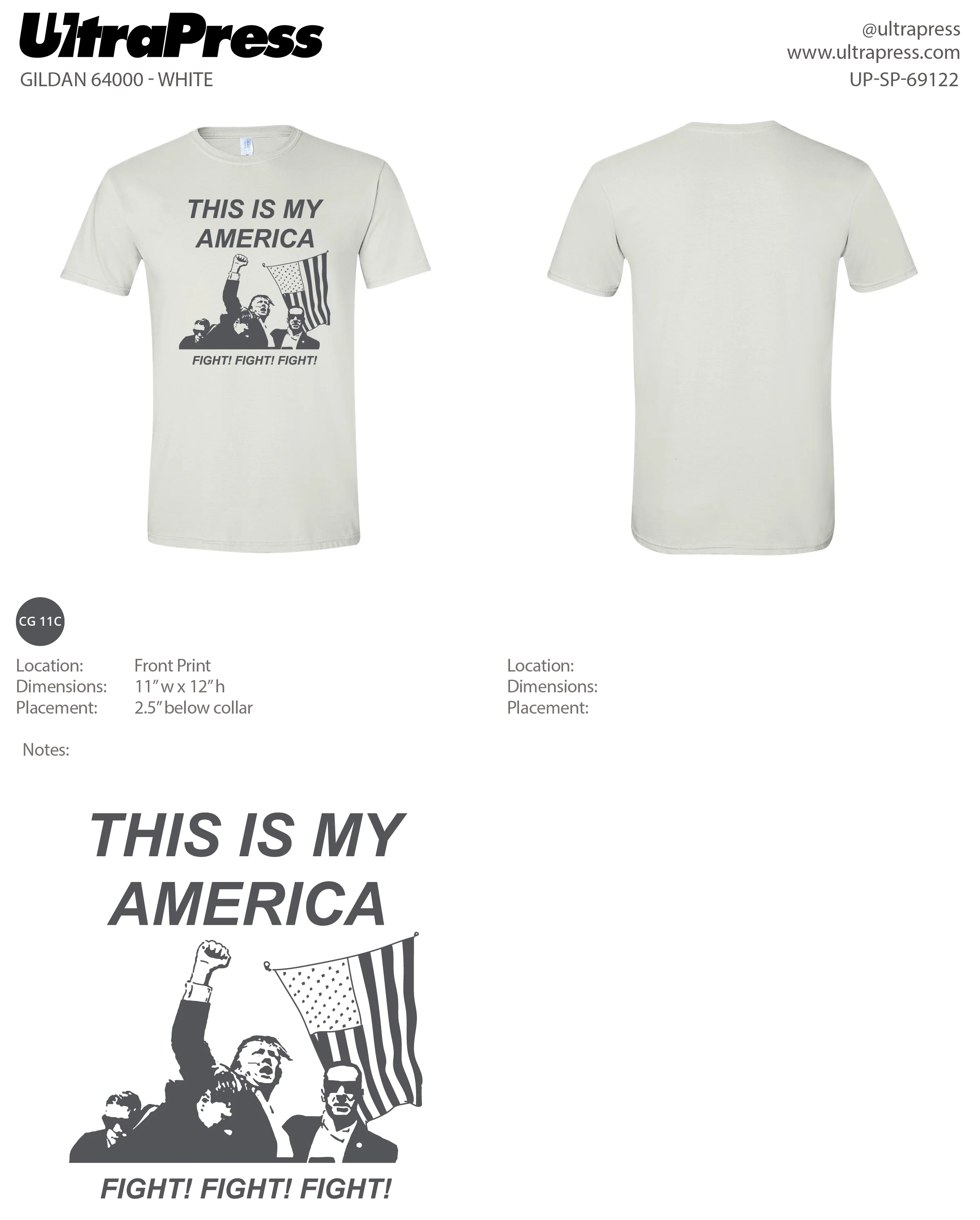 UP-SP-69122 This Is My America - Ketih Moskowitz 100 Pieces Package (Bulk)