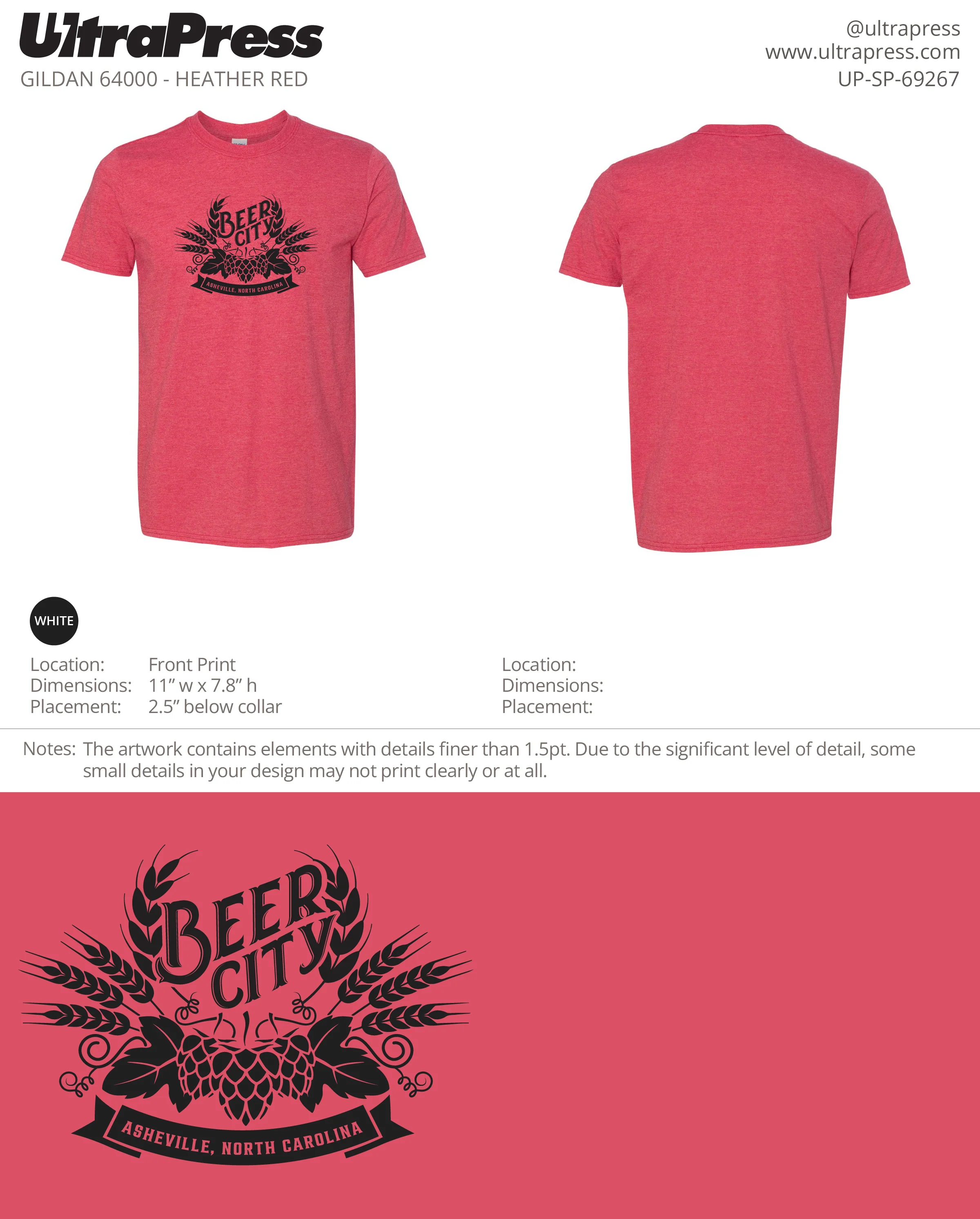 UP-SP-69267 Beer City - Michael Wilson 100 Min Qty (Bulk) - Image 2