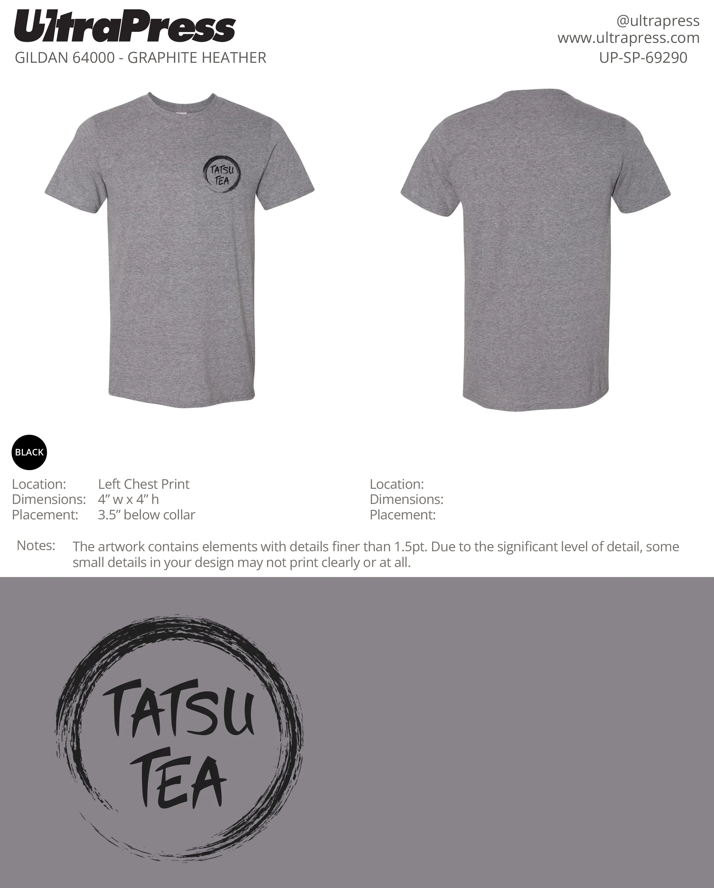 UP-SP-69290 Tatsu Tea - Michael Crossey 100-Piece Package (Bulk) - Image 2