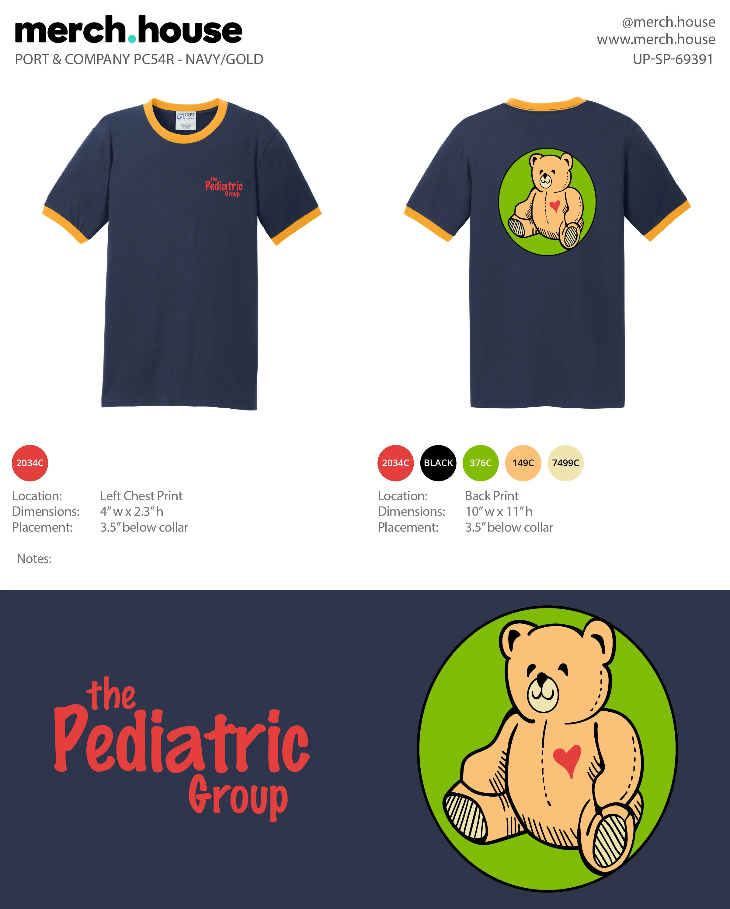 UP-SP-69391 The Pediatic Group - Delia Phibbons 48 Min Qty (Bulk) - Image 2