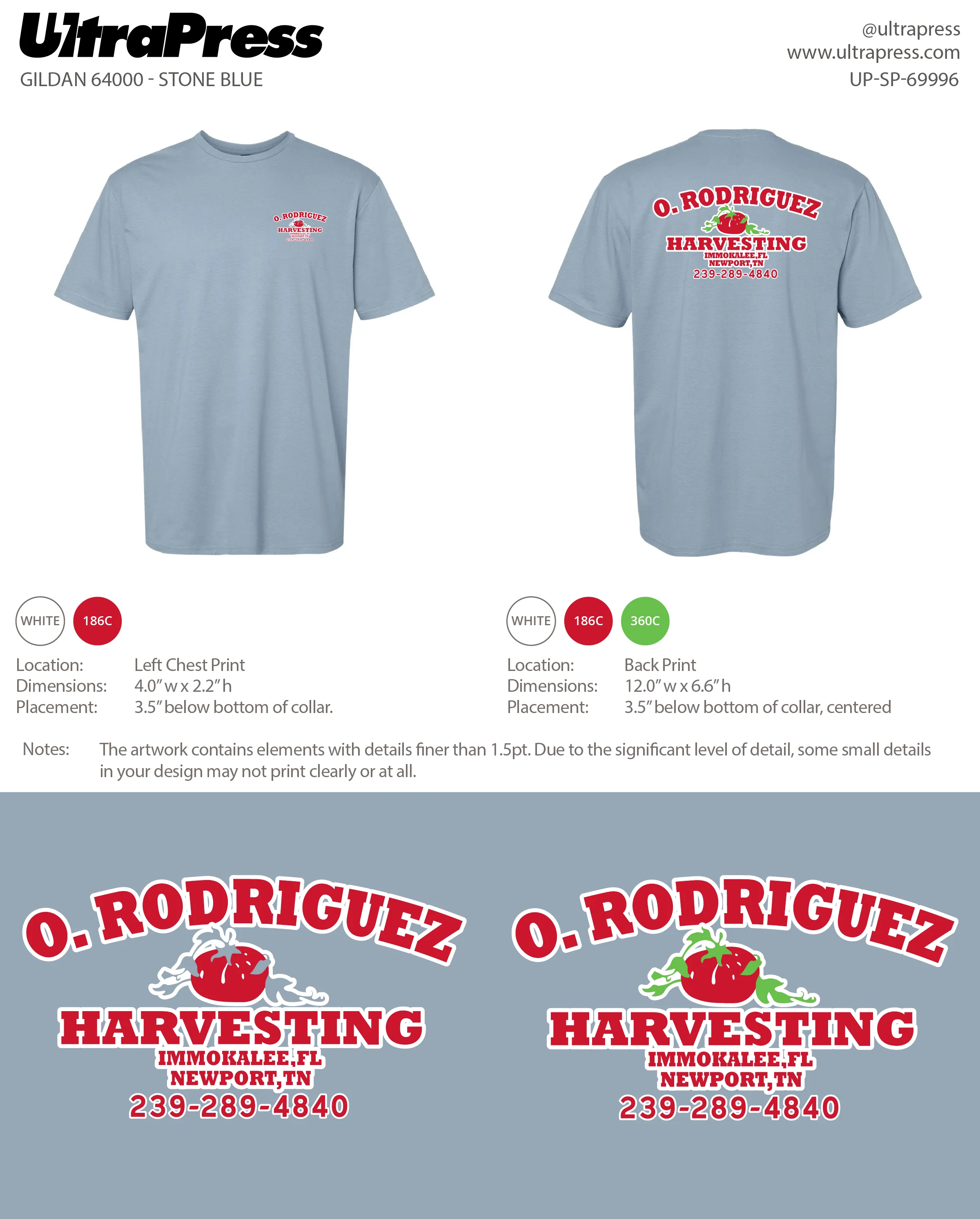 UP-SP-69996 O. Rodriguez Harvesting - Fabian Rodriguez 100 Pieces Package (Bulk) - Image 2