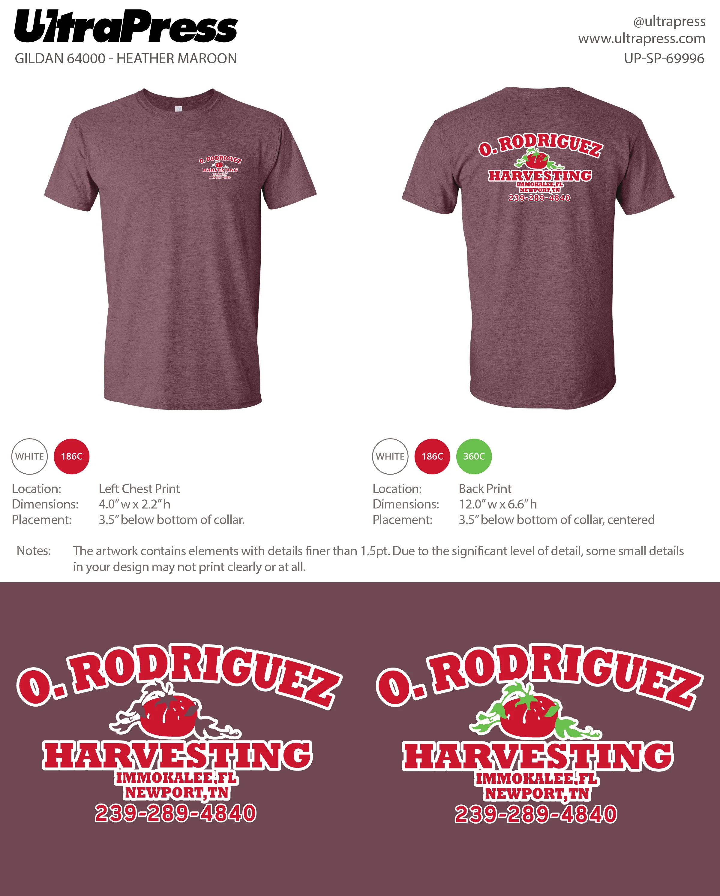 UP-SP-69996 O. Rodriguez Harvesting - Fabian Rodriguez 100 Pieces Package (Bulk) - Image 3