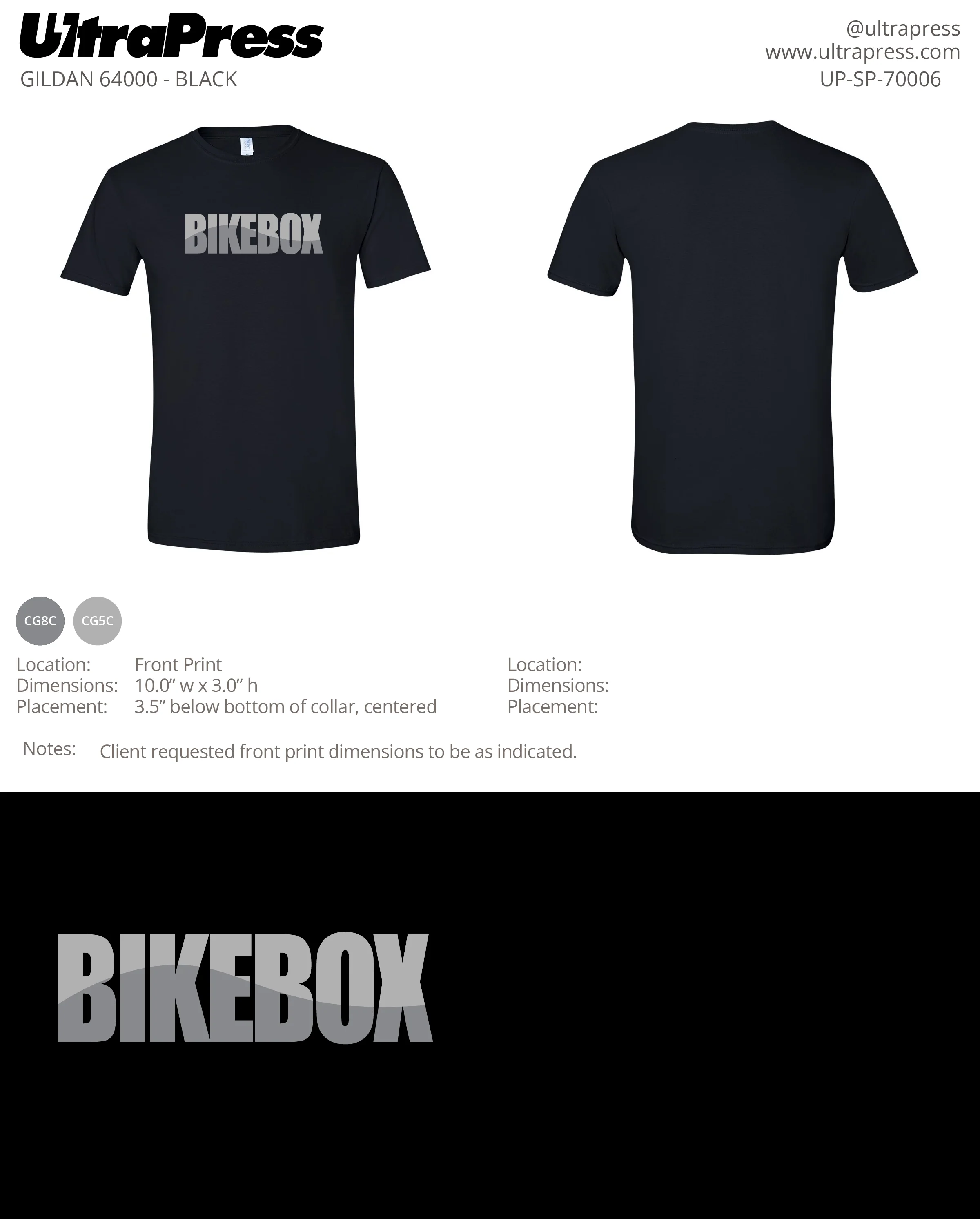 UP-SP-70006 Bikebox - Tito Vazquez 100-Piece Package (Bulk)