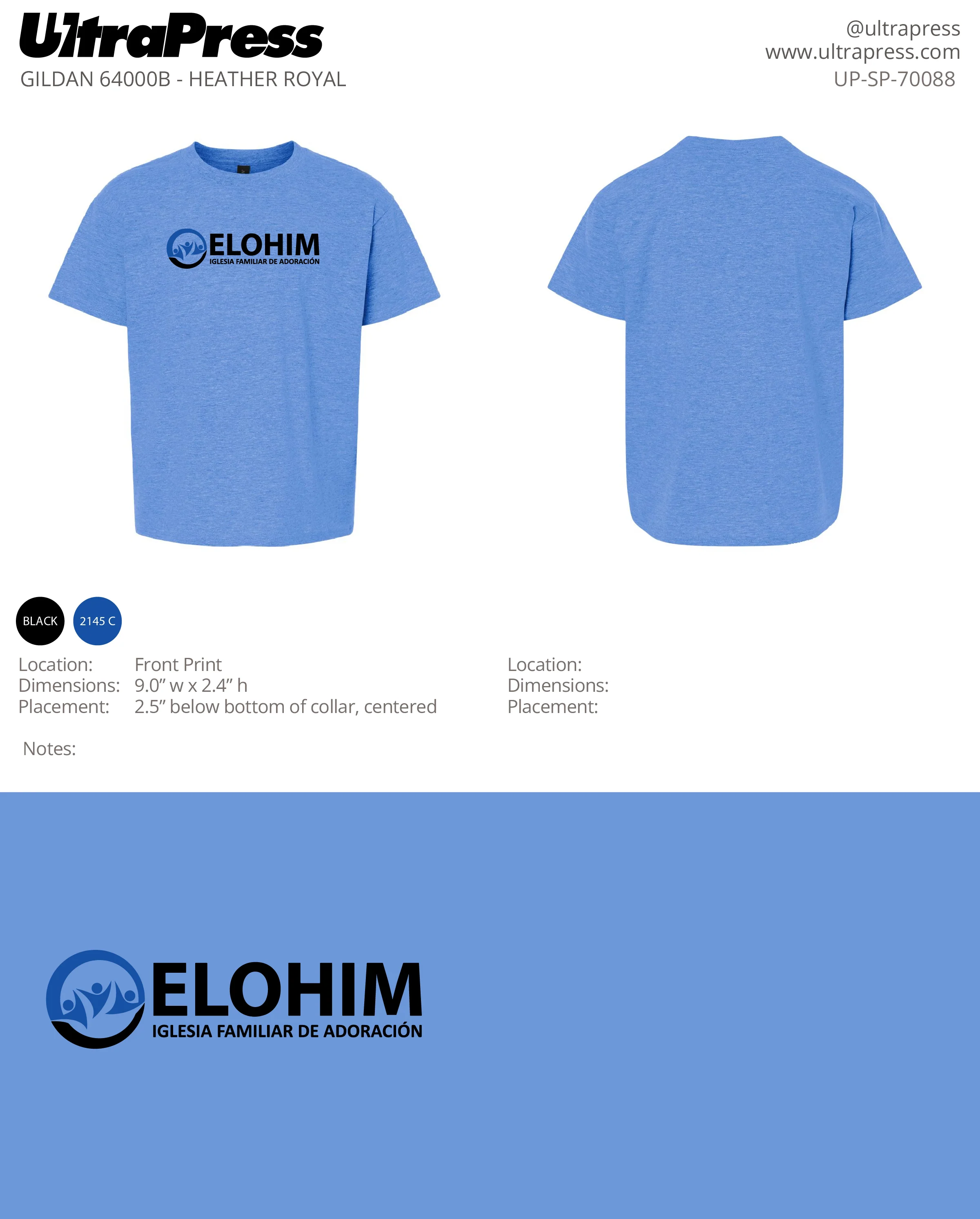 UP-SP-70088 Elohim - Edgar Euceda 100 Min Qty (Bulk) - Image 2