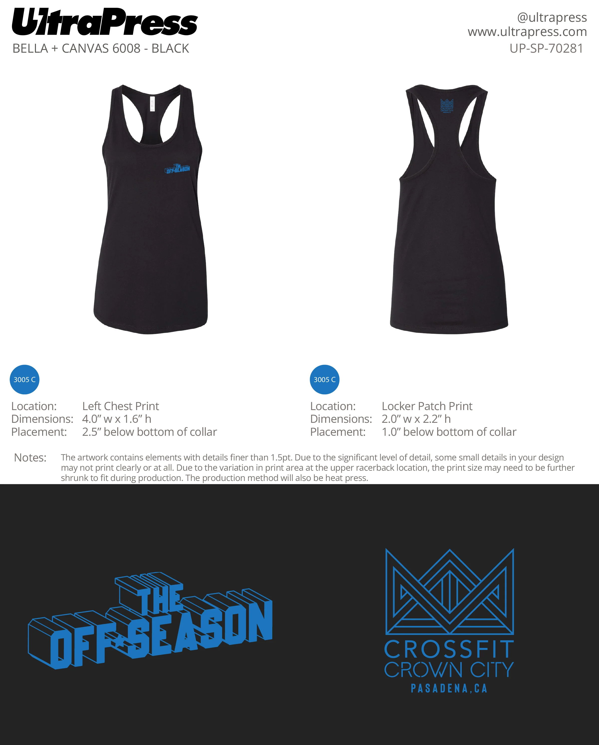 UP-SP-70281 Crossfit Crown City - Adam Ridley 24 Min Qty (Bulk) - Image 3