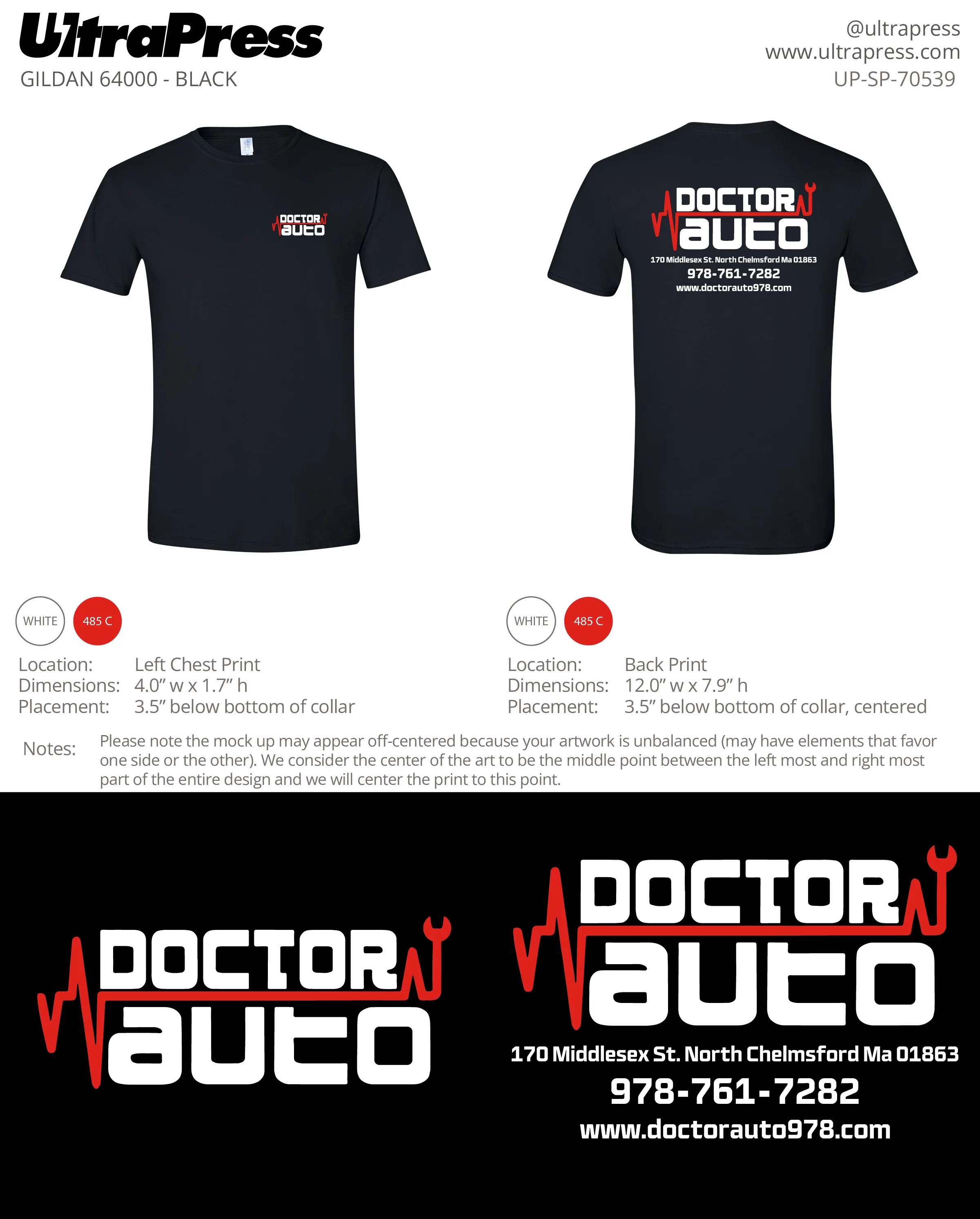 UP-SP-70539 Doctor Auto - Joe Nguyen 100 Pieces Package (Bulk)