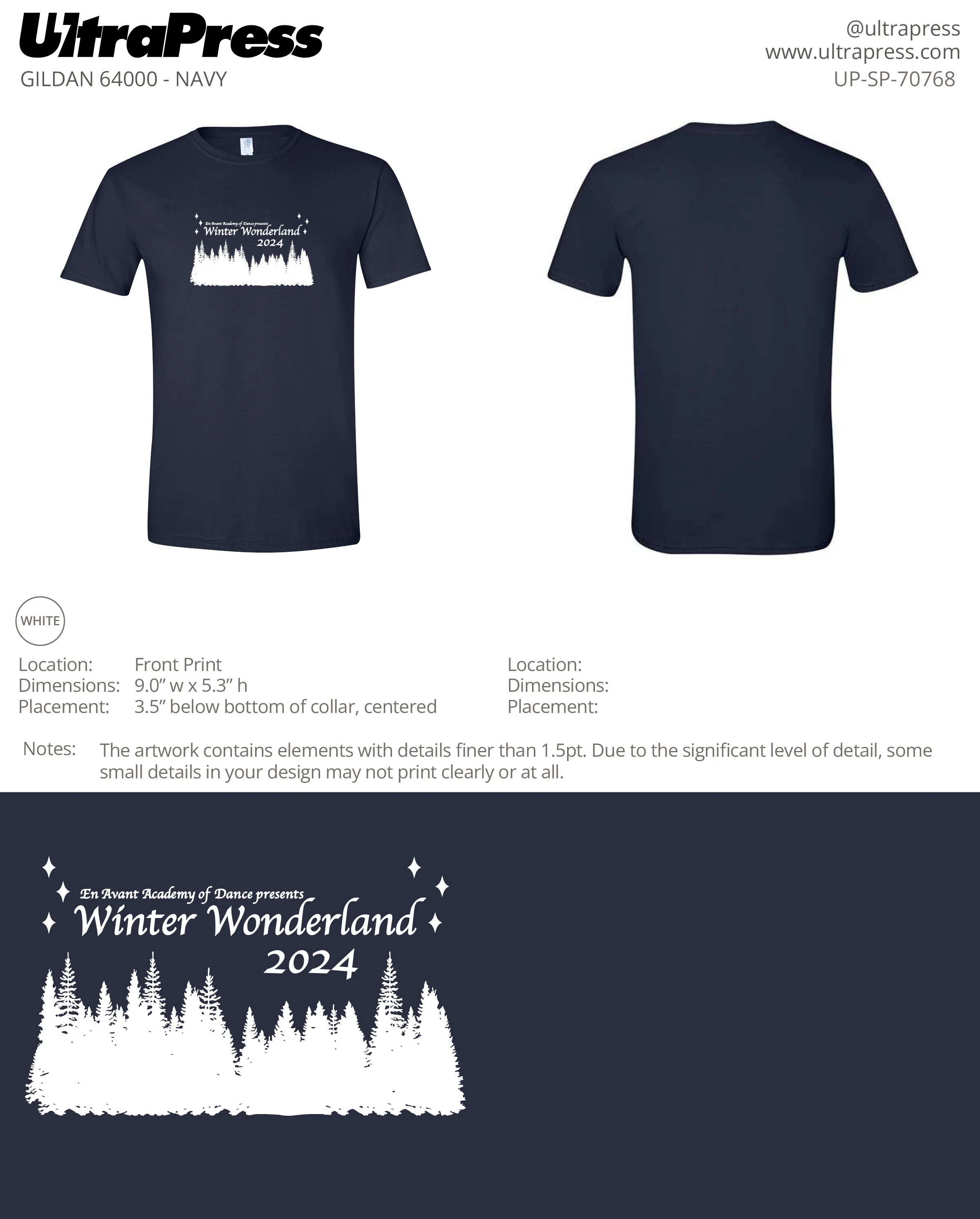 UP-SP-70768 Winter Wonderland - Briley Shanander 100 Min Qty (Bulk) - Image 2