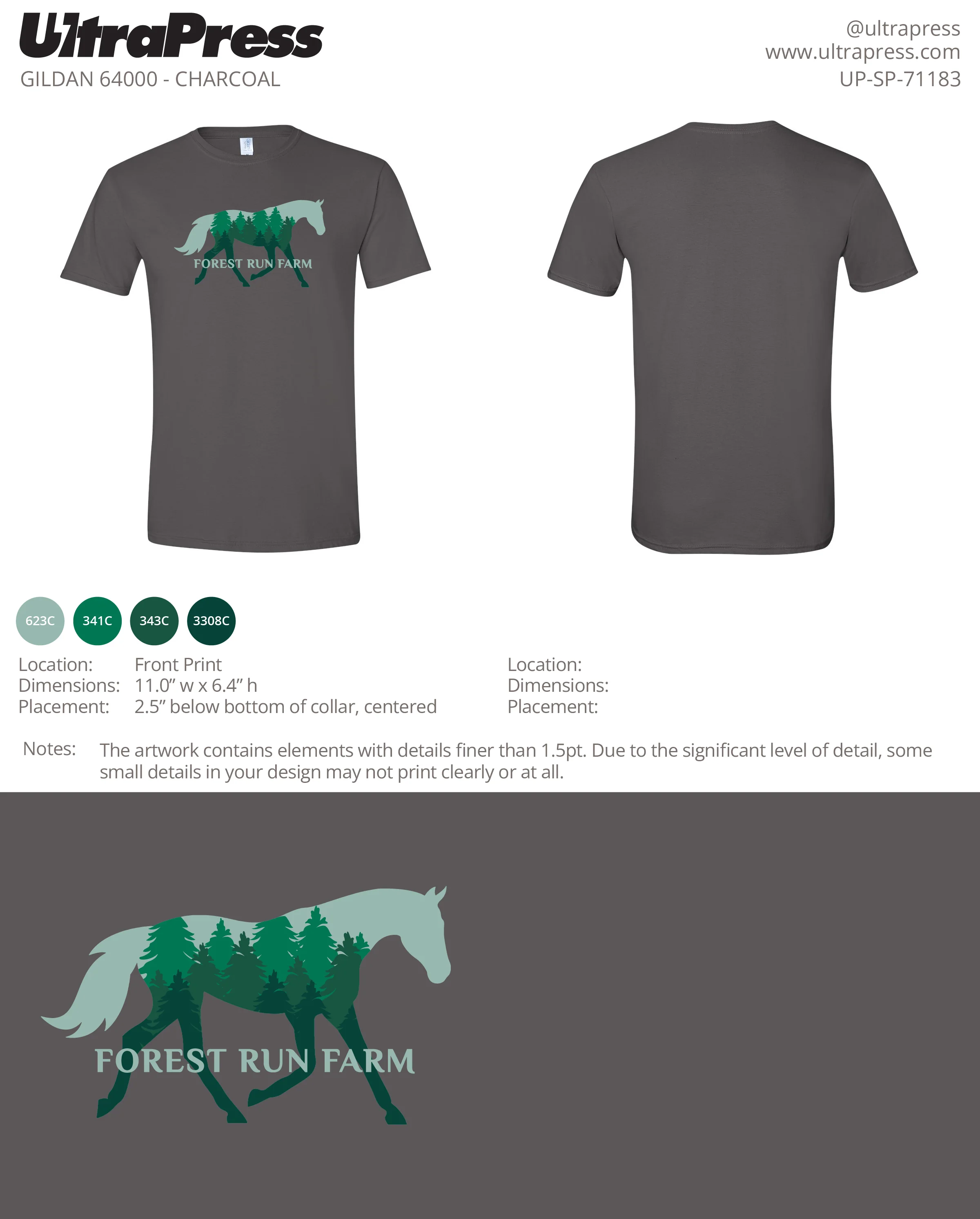 UP-SP-71183 Forest Run Farm - Krista Hesprich 24 Min Qty (Bulk) - Image 2