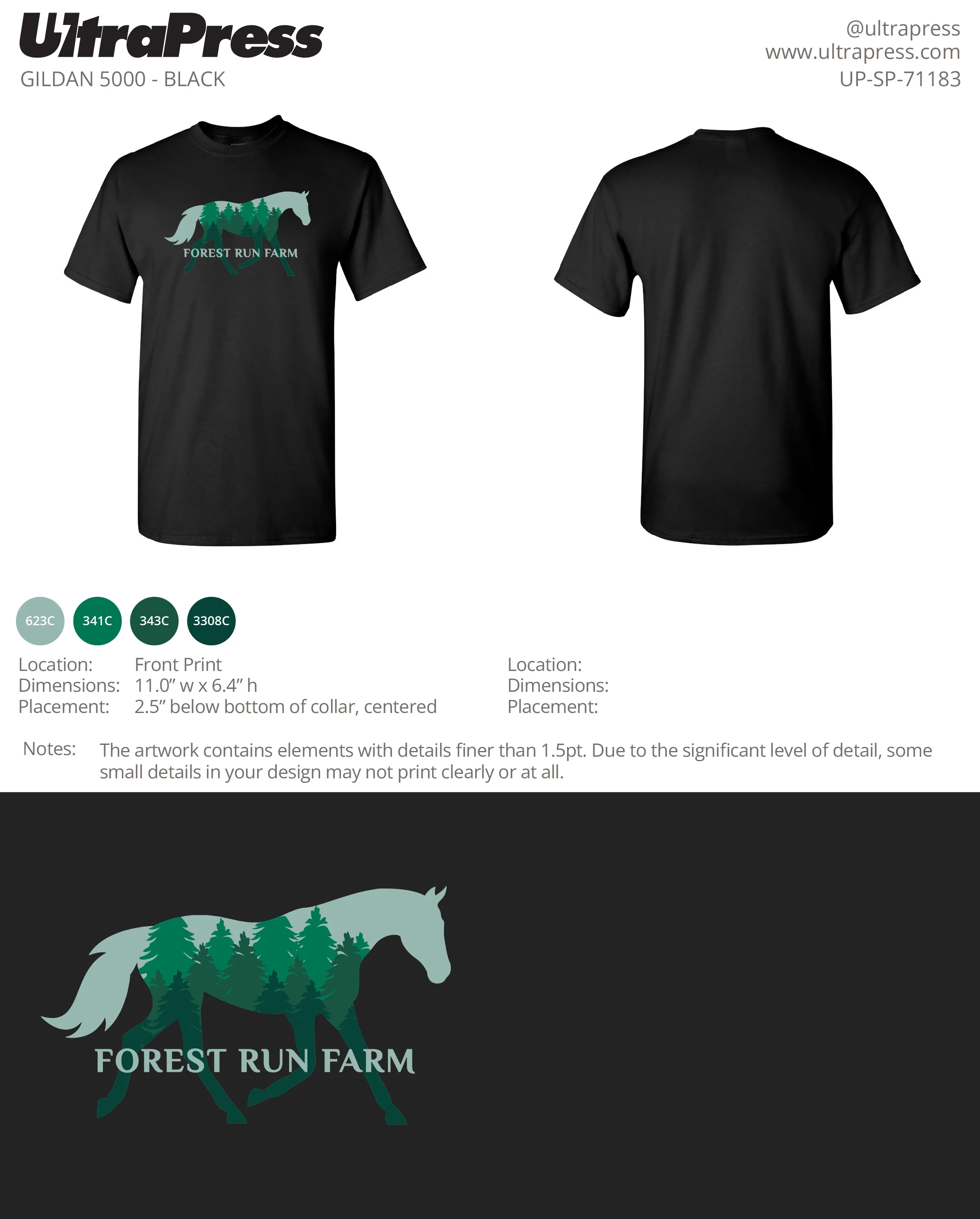 UP-SP-71183 Forest Run Farm - Krista Hesprich 24 Min Qty (Bulk) - Image 3