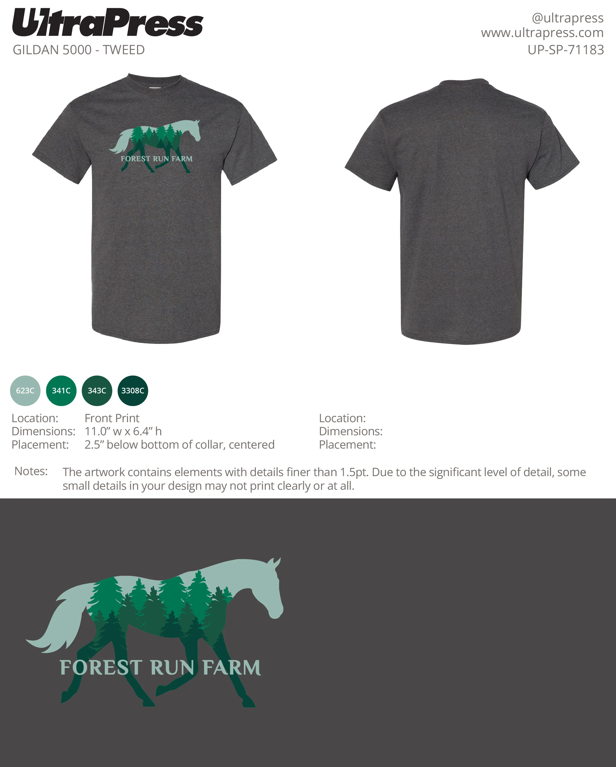UP-SP-71183 Forest Run Farm - Krista Hesprich 24 Min Qty (Bulk) - Image 5