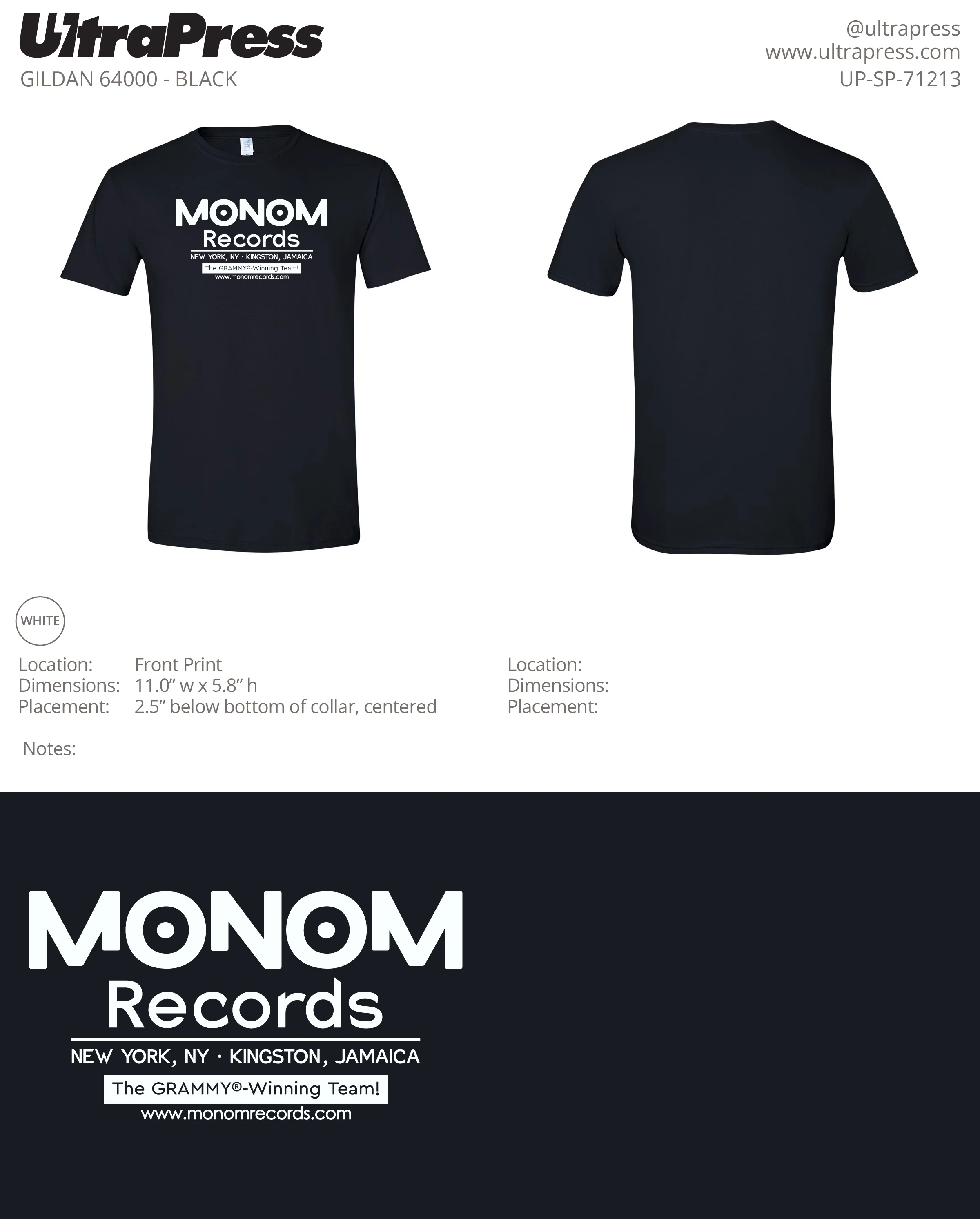 UP-SP-71213 Monom Records - Alexx Antaeus 24 Min Qty (Bulk)