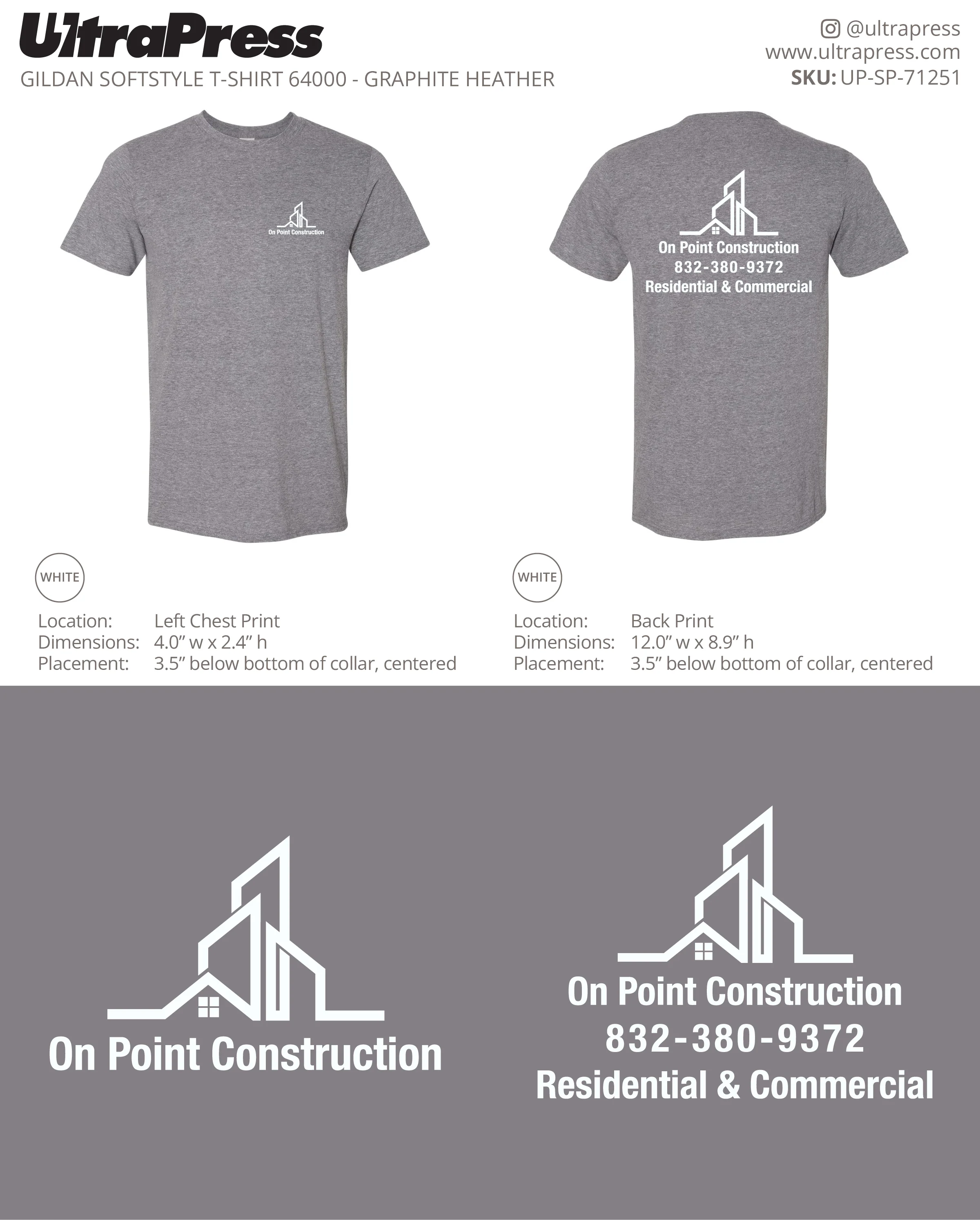 UP-SP-71251 On Point Construction - Edwin Lopez 100 Min Qty (Bulk) - Image 2