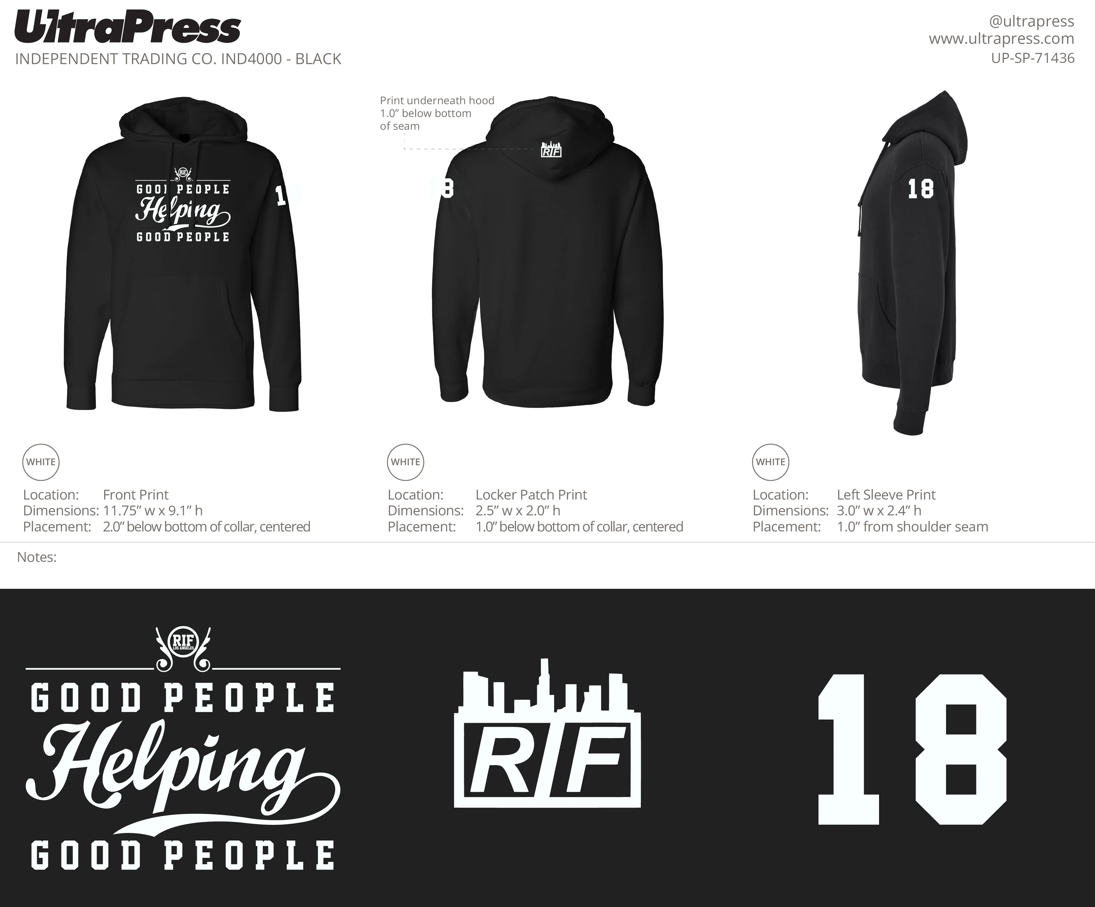 UP-SP-71436 Good People Helping Good People 72 Min Qty (Bulk)