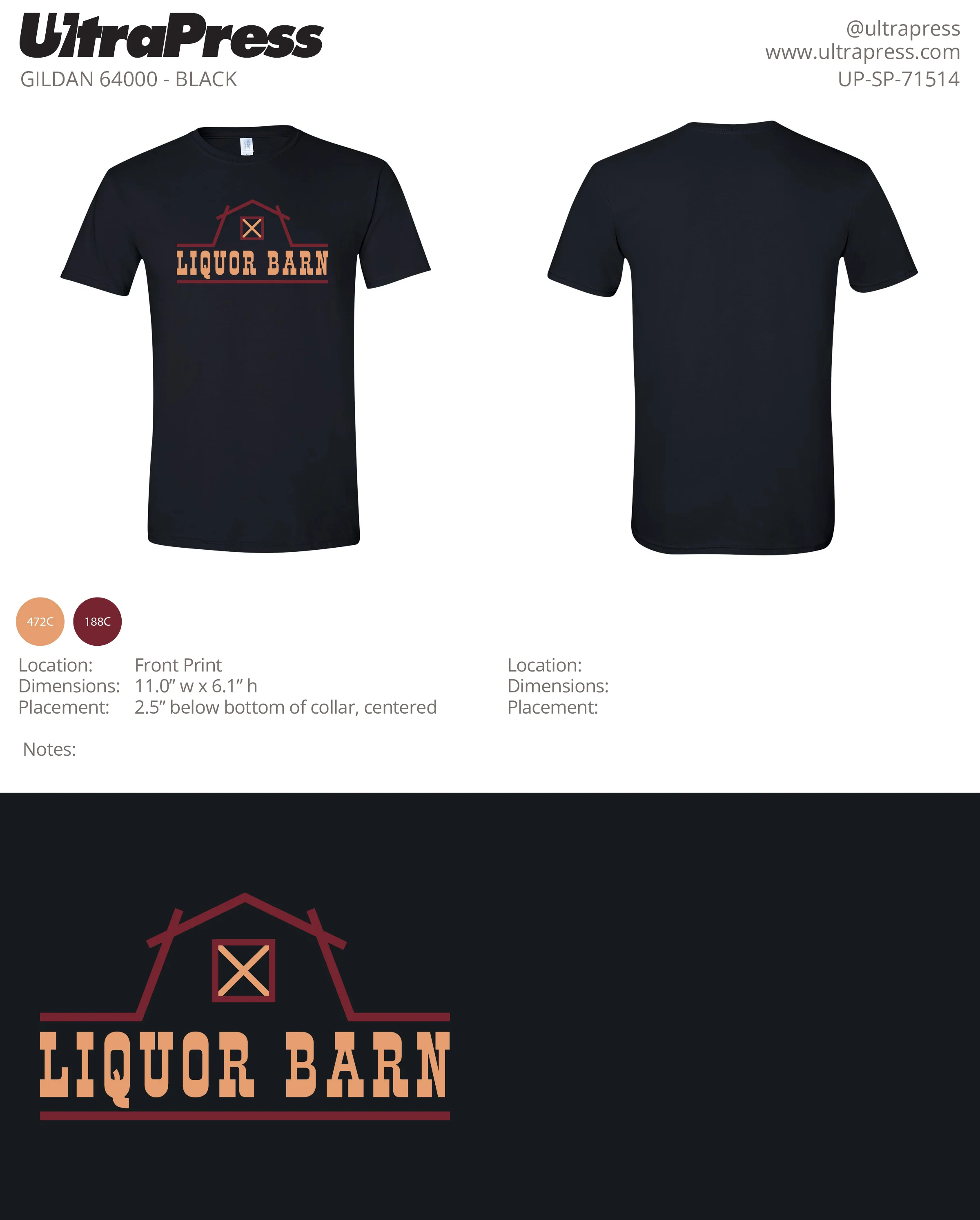 UP-SP-71514 Liquor Barn - Michael Hyde 100 Pieces Package (Bulk) - Image 2