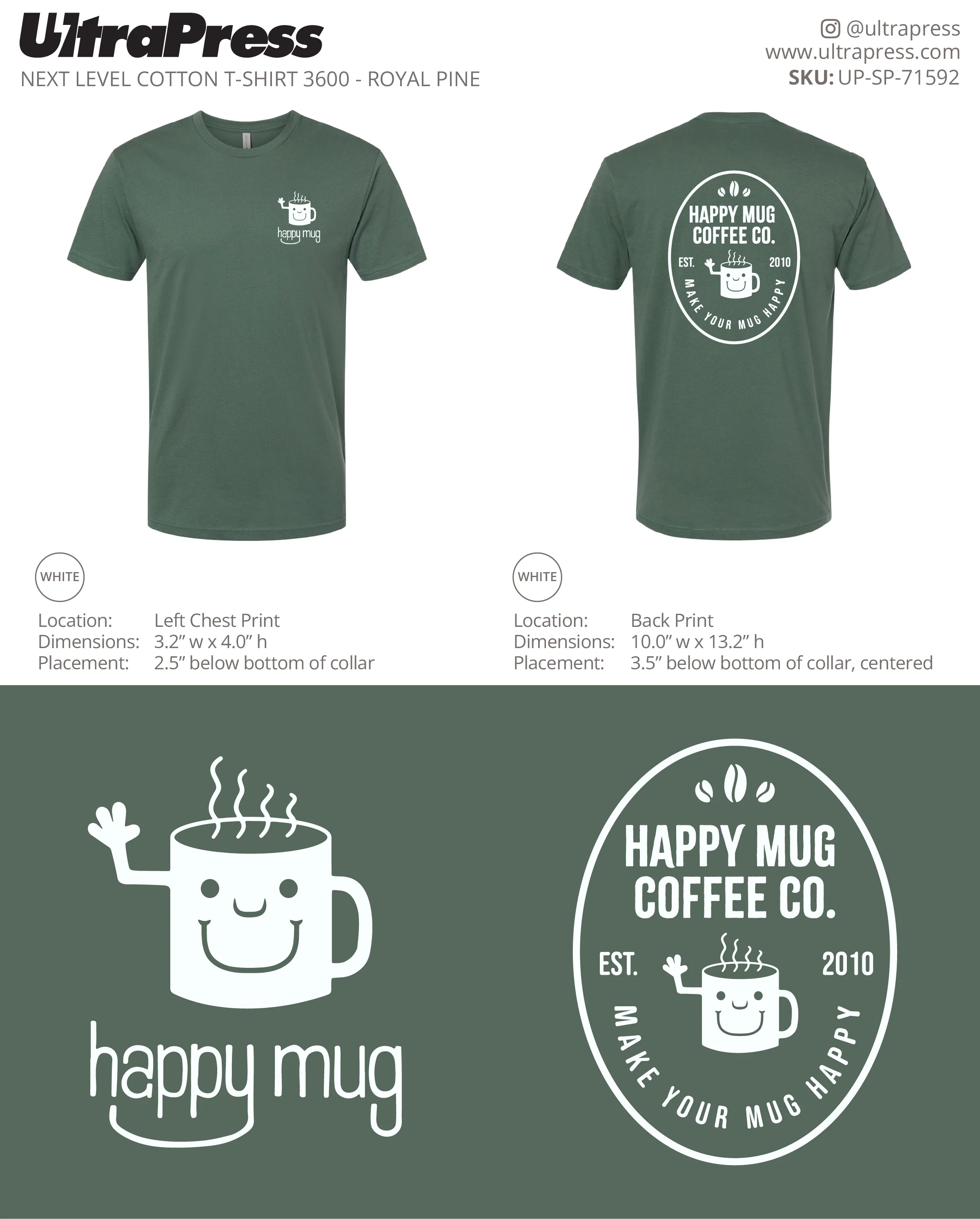 UP-SP-71592 Happy Mug Coffee Co. - Matt Shay 100 Min Qty (Bulk) - Image 3