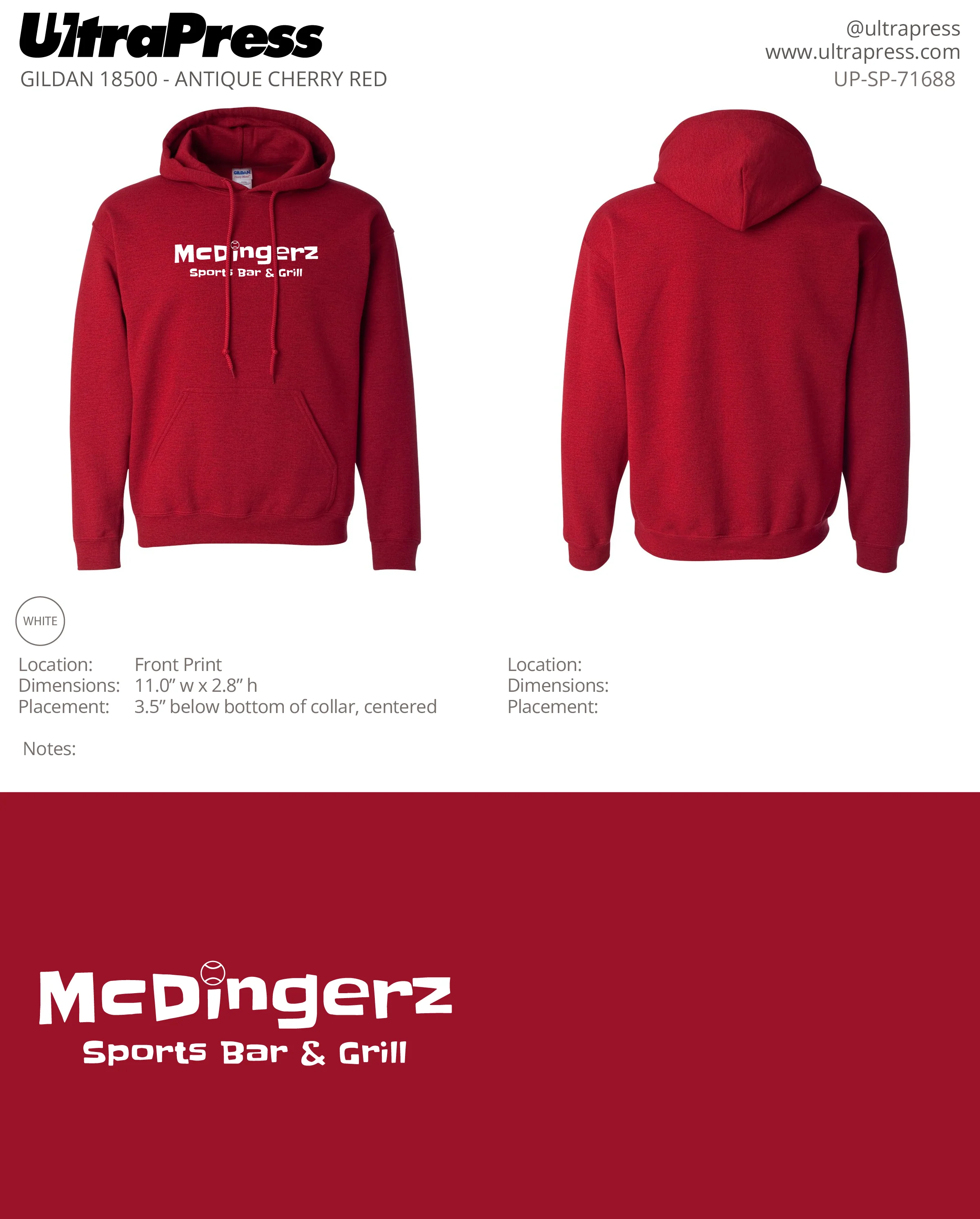 UP-SP-71688 Mcdingerz - James McKenney 50 Pieces Package (Bulk - Hoodies) - Image 2