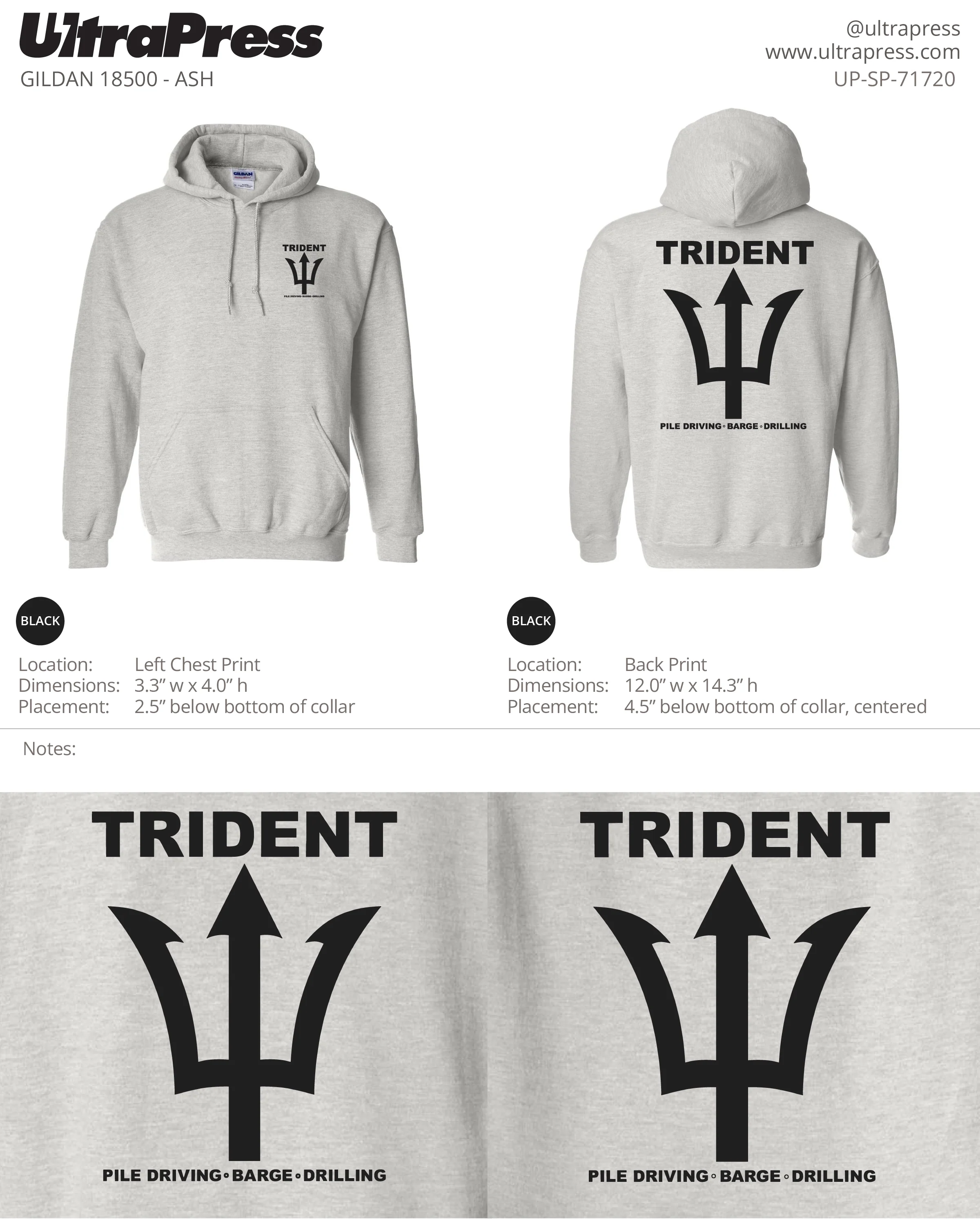 UP-SP-71720 Trident - Christopher Foote 48 Min Qty (Bulk) - Image 2