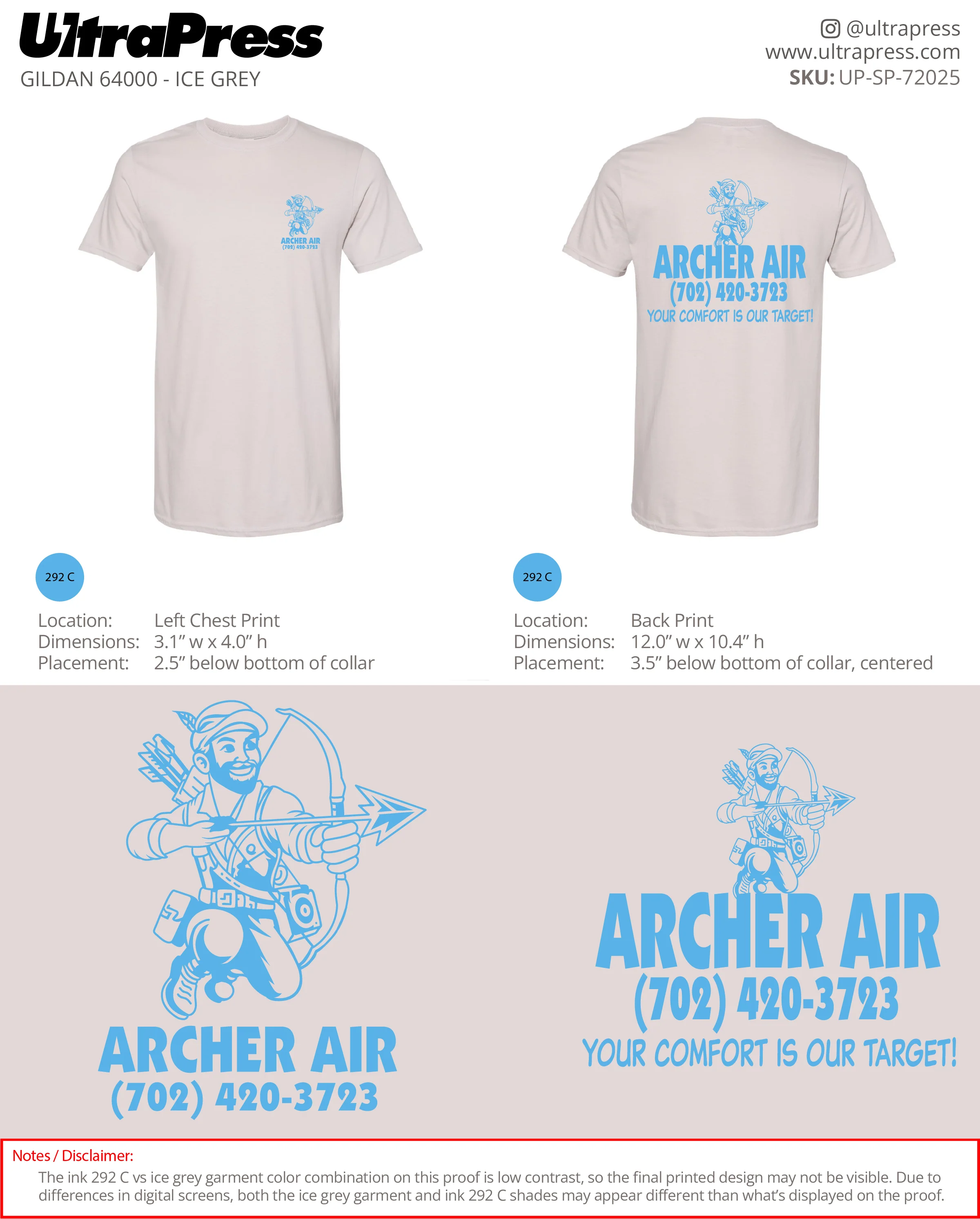 UP-SP-72025 Archer Air - Archie Landreman 124 Min Qty (Bulk) - Image 4