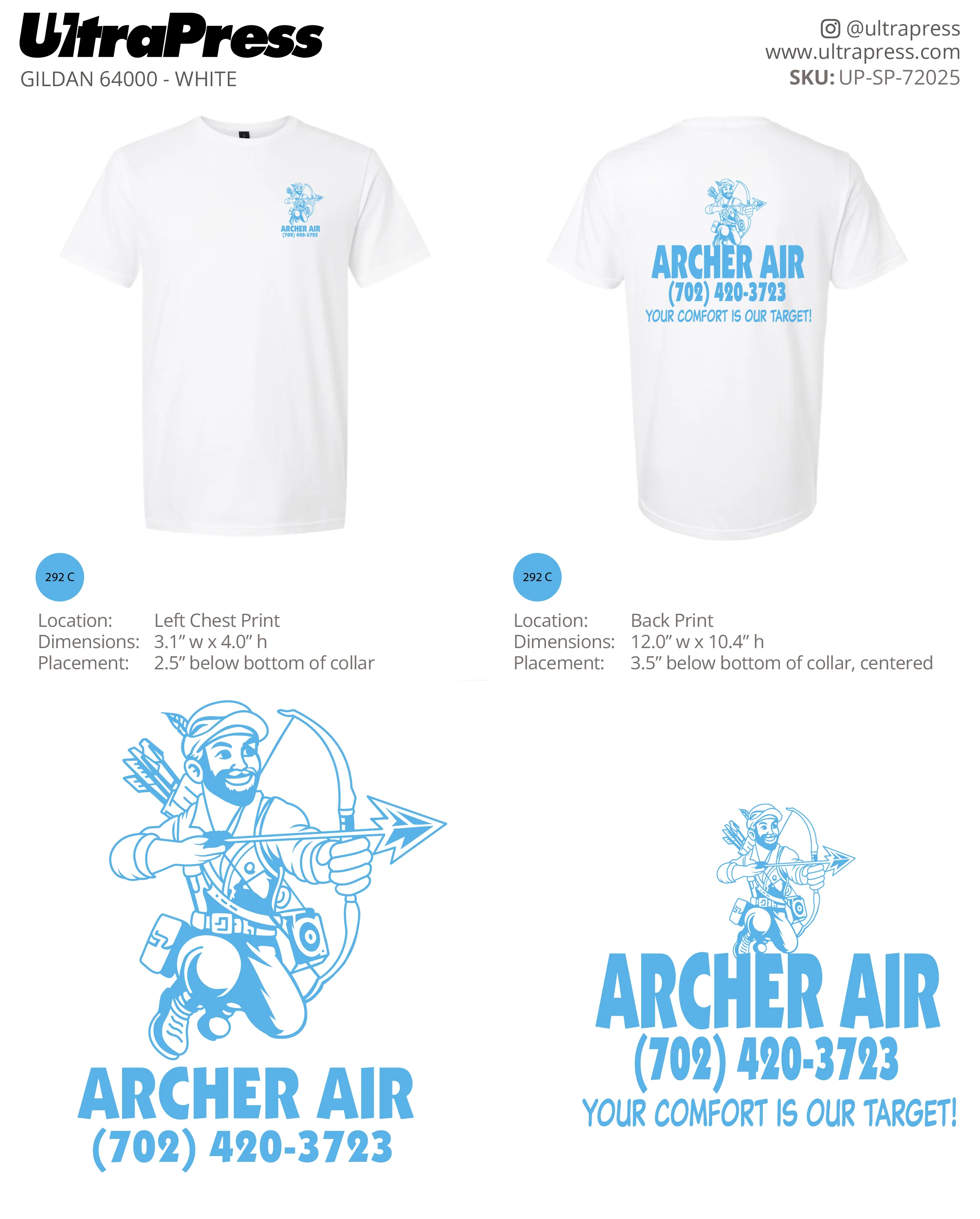 UP-SP-72025 Archer Air - Archie Landreman 124 Min Qty (Bulk) - Image 5