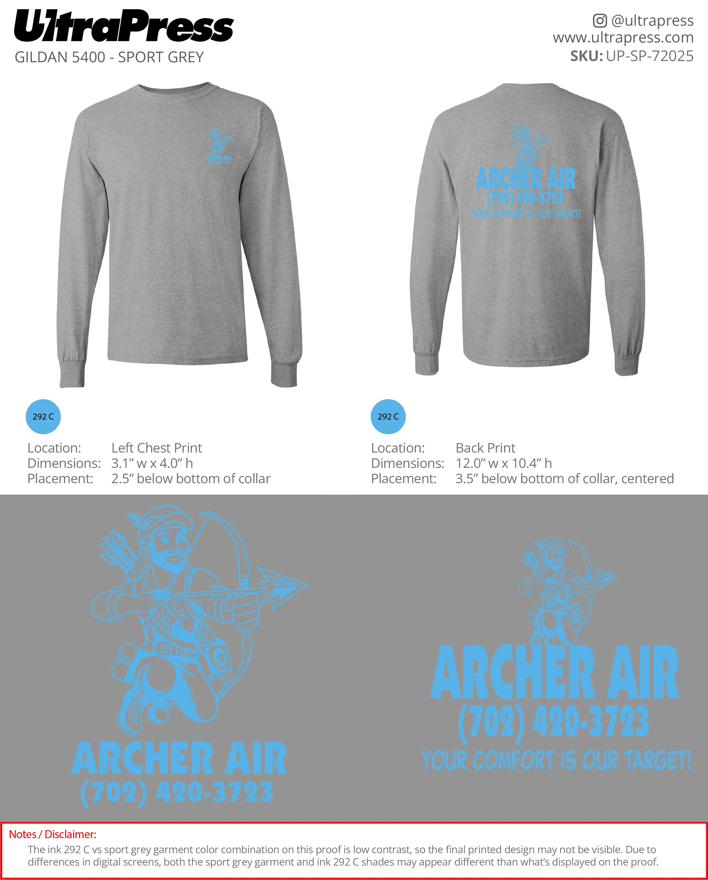 UP-SP-72025 Archer Air - Archie Landreman 124 Min Qty (Bulk) - Image 6