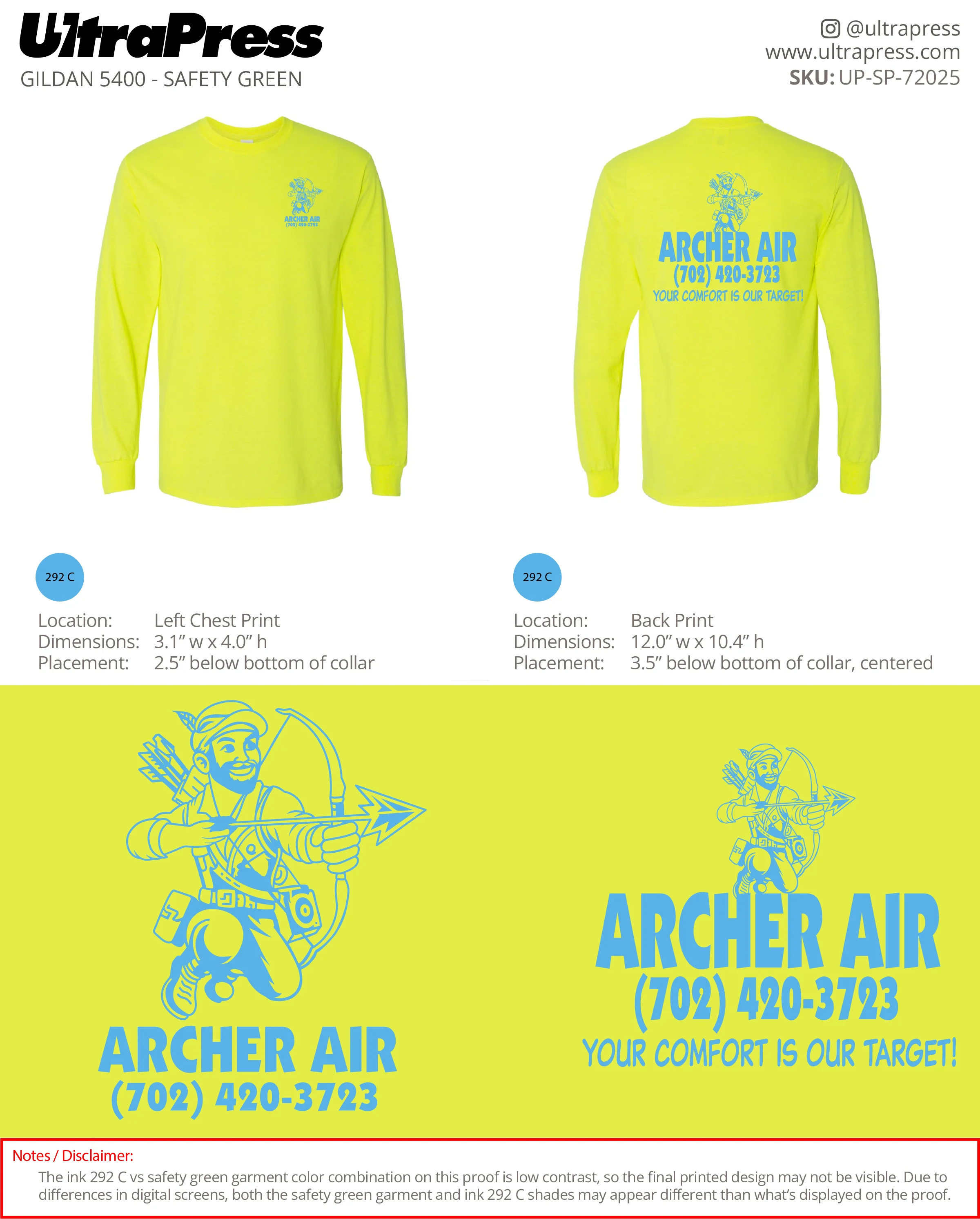 UP-SP-72025 Archer Air - Archie Landreman 124 Min Qty (Bulk) - Image 8