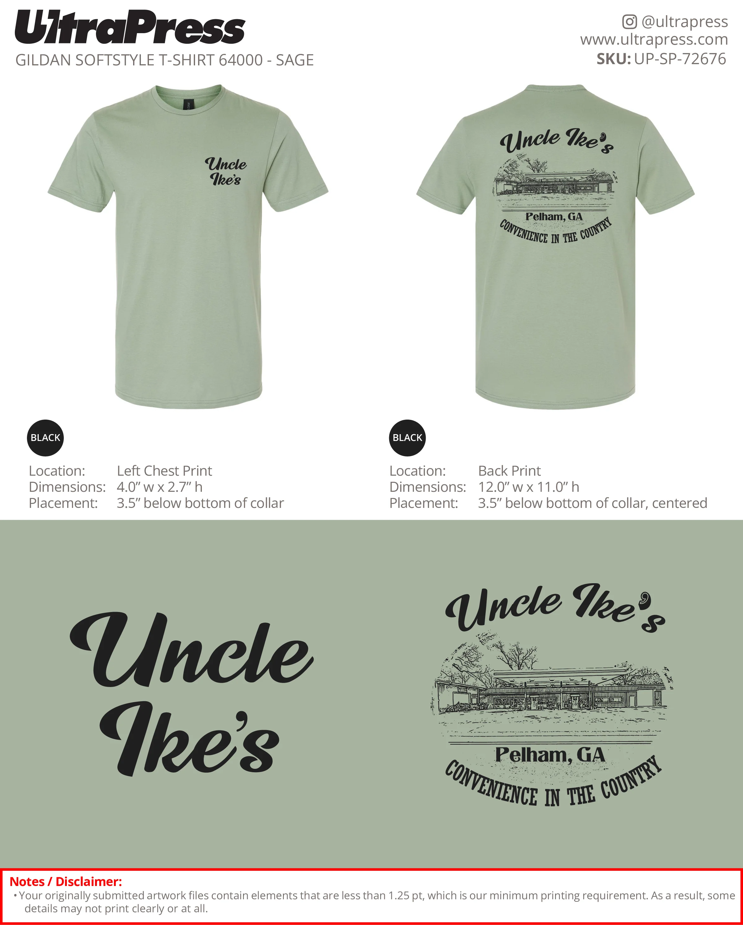 UP-SP-72676 Uncle Ike's - Kyle Cox 100 Min Qty (Bulk) - Image 2