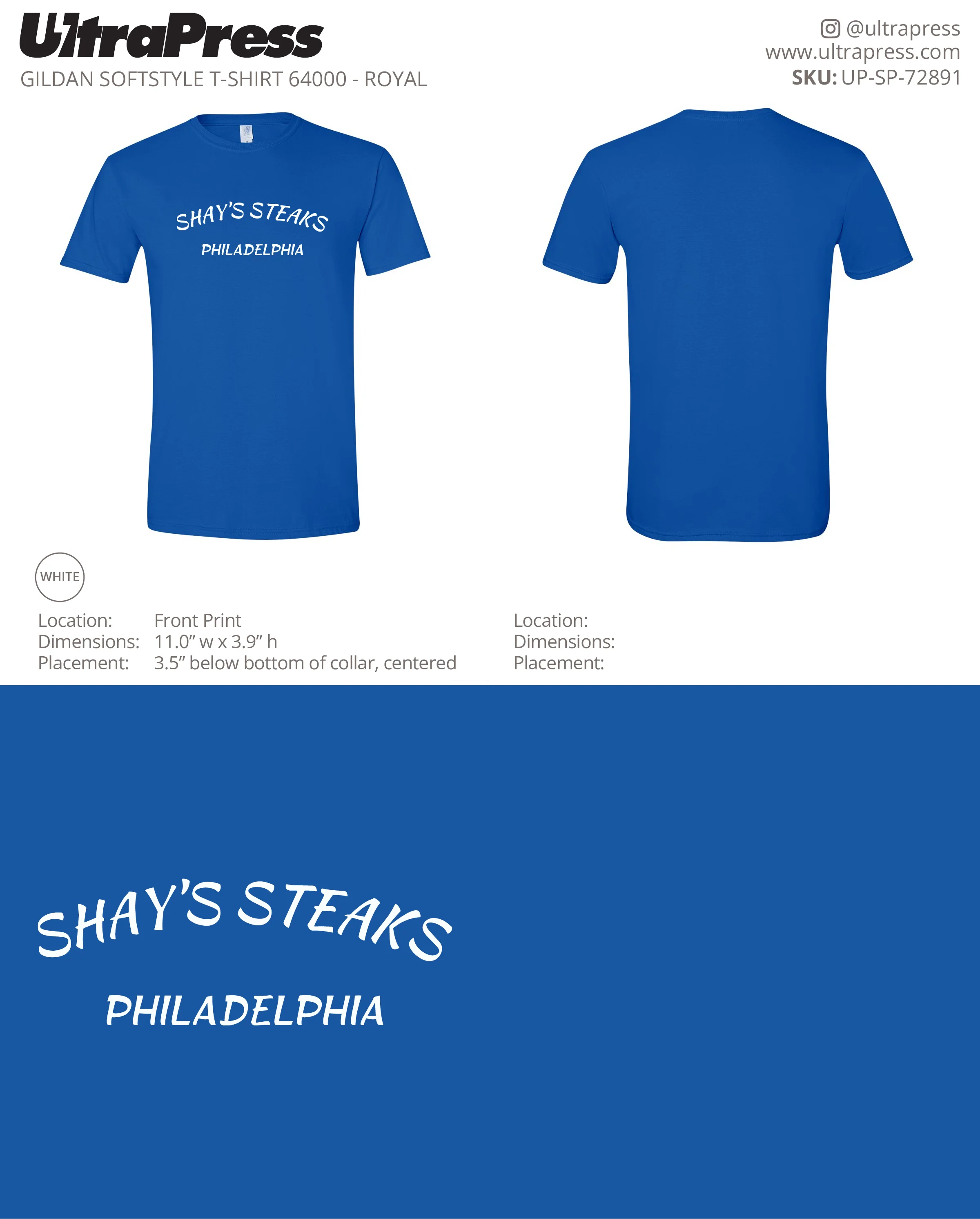 UP-SP-72891 Shay's Philadelphia Version 2 - Scott Diclaudio 100 Min Qty (Bulk) - Image 4