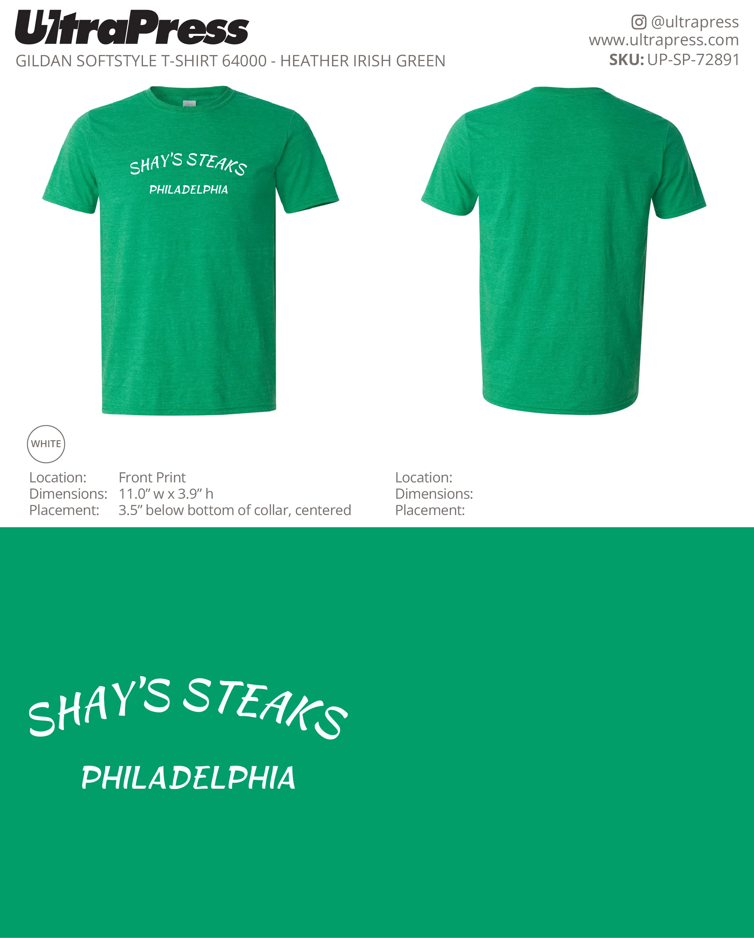 UP-SP-72891 Shay's Philadelphia Version 2 - Scott Diclaudio 100 Min Qty (Bulk) - Image 7