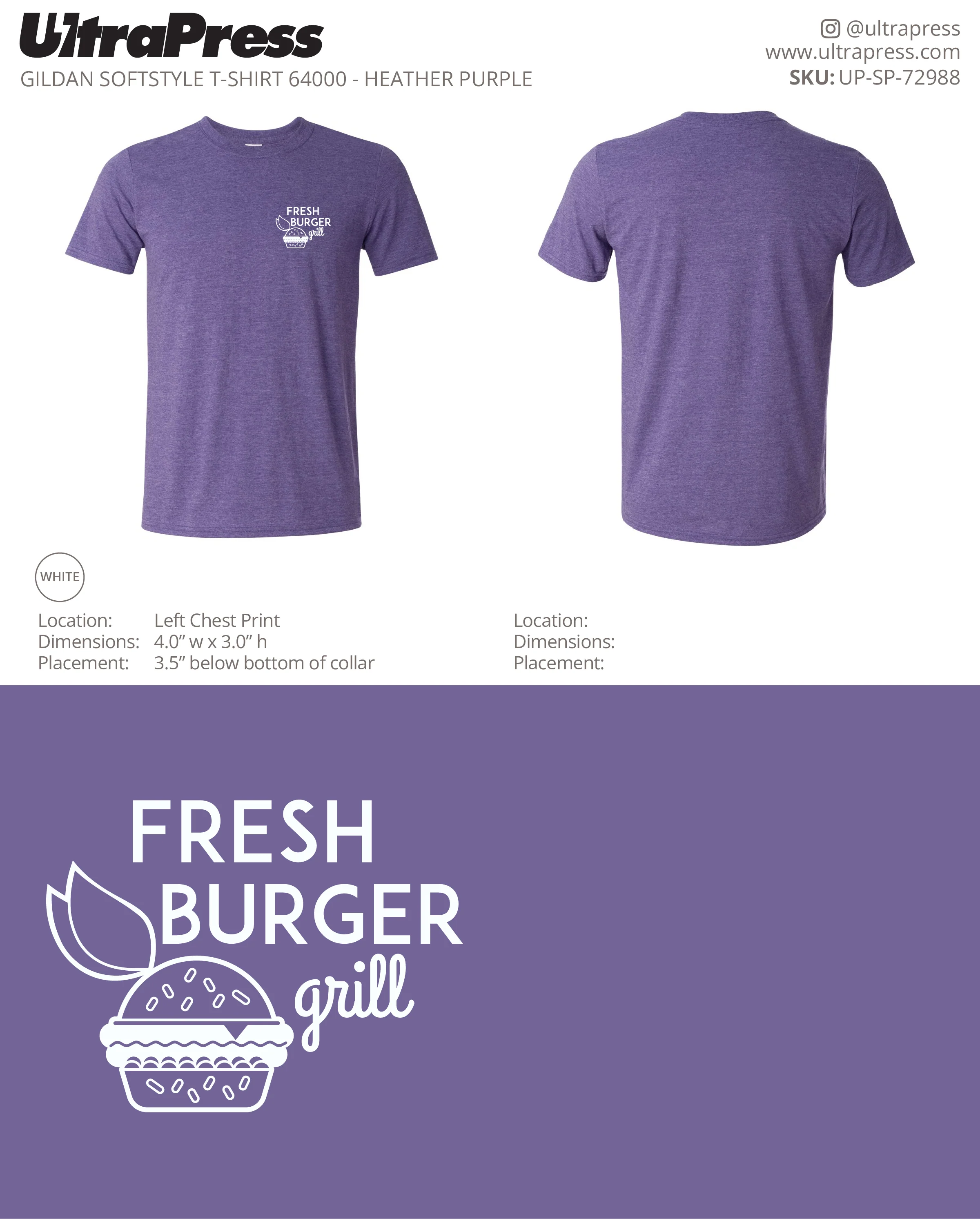 UP-SP-72988 Fresh Burger Grill ADULT - Tanya 100 Min Qty (Bulk) - Image 6