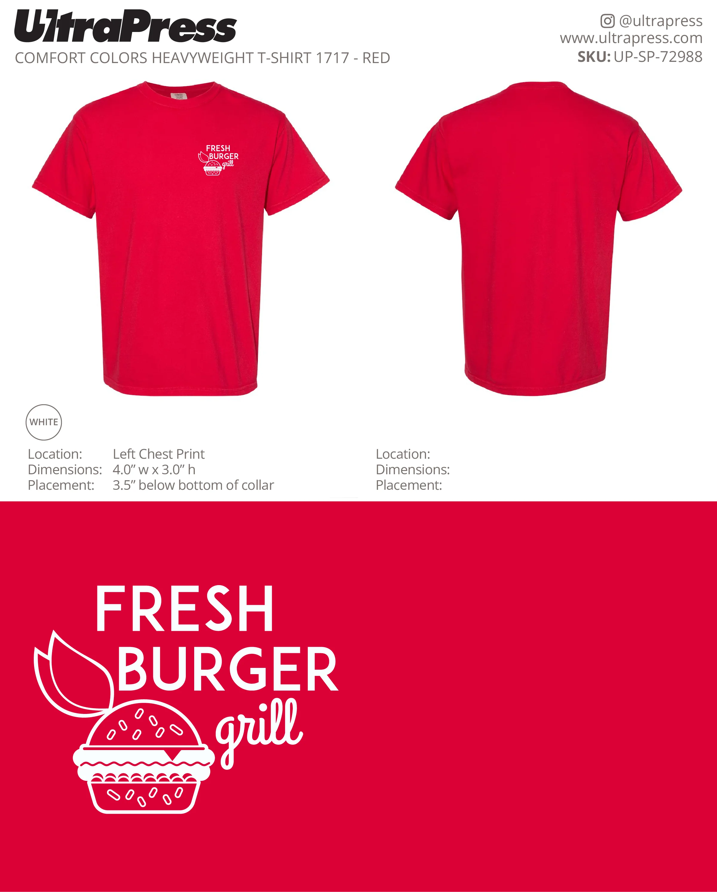 UP-SP-72988 Fresh Burger Grill ADULT - Tanya 100 Min Qty (Bulk) - Image 8