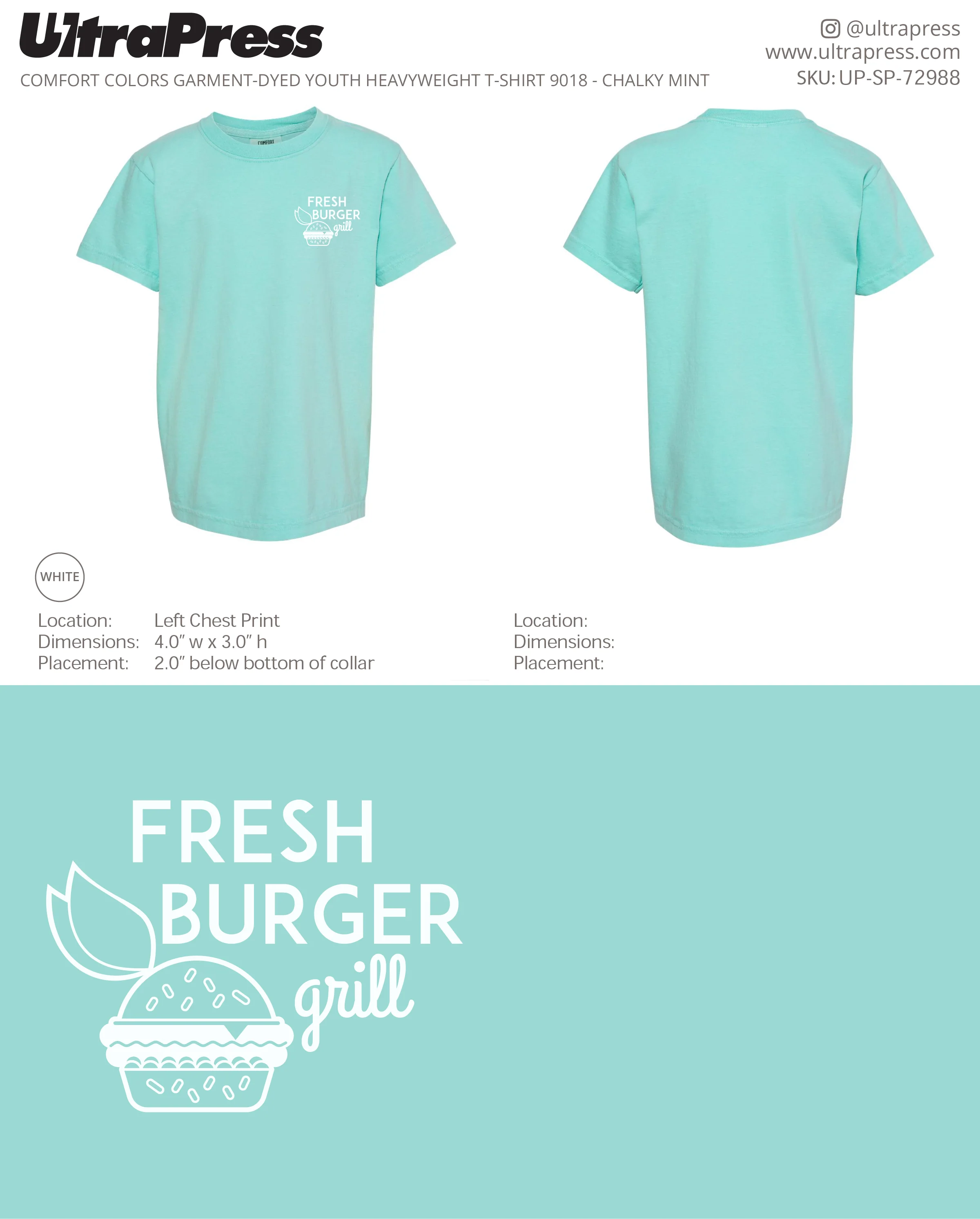 UP-SP-72988 Fresh Burger Grill YOUTH - Tanya (Bulk) - Image 5